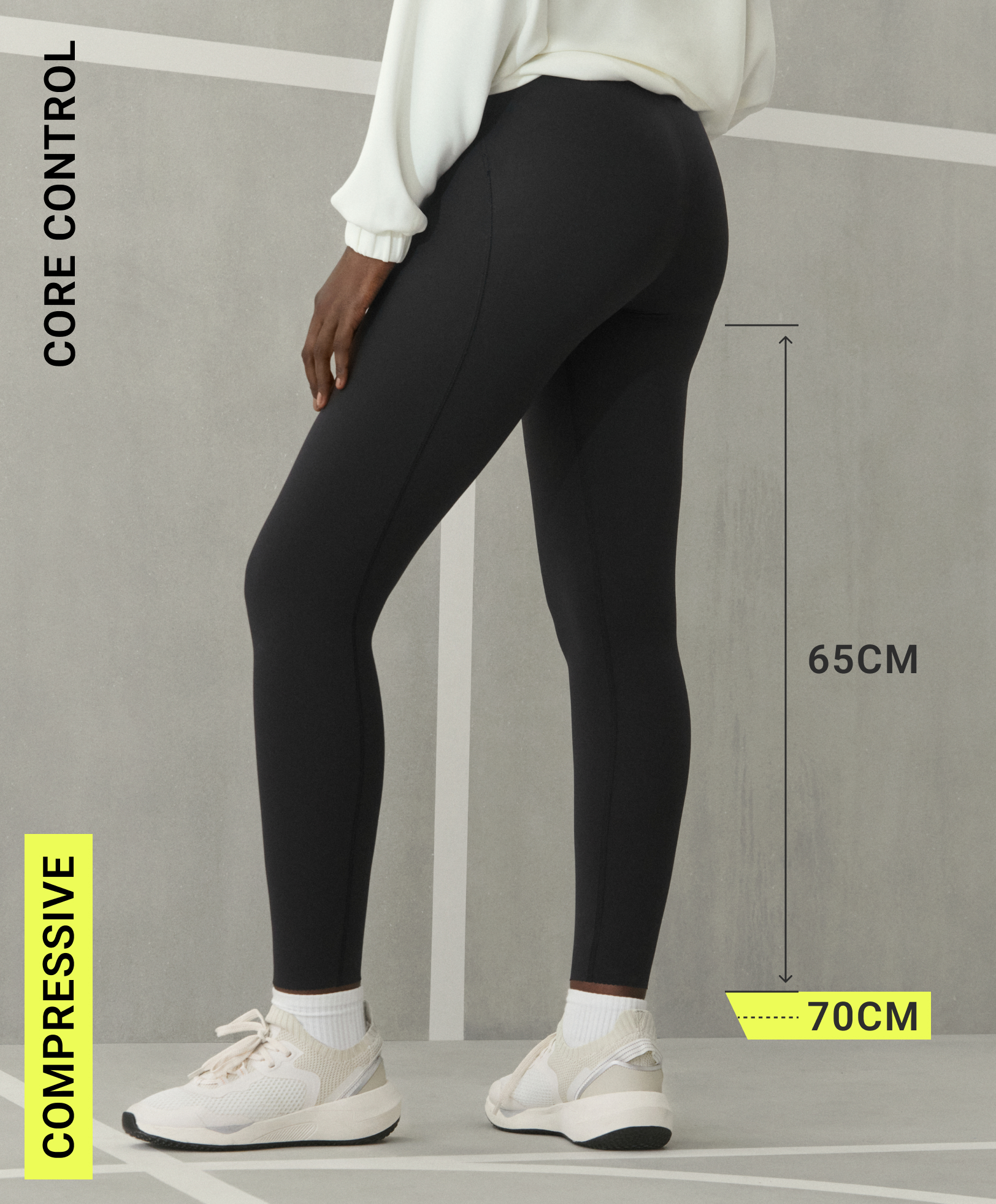 1220/254 لغينغ للكاحل compressive بتحكم أساسي