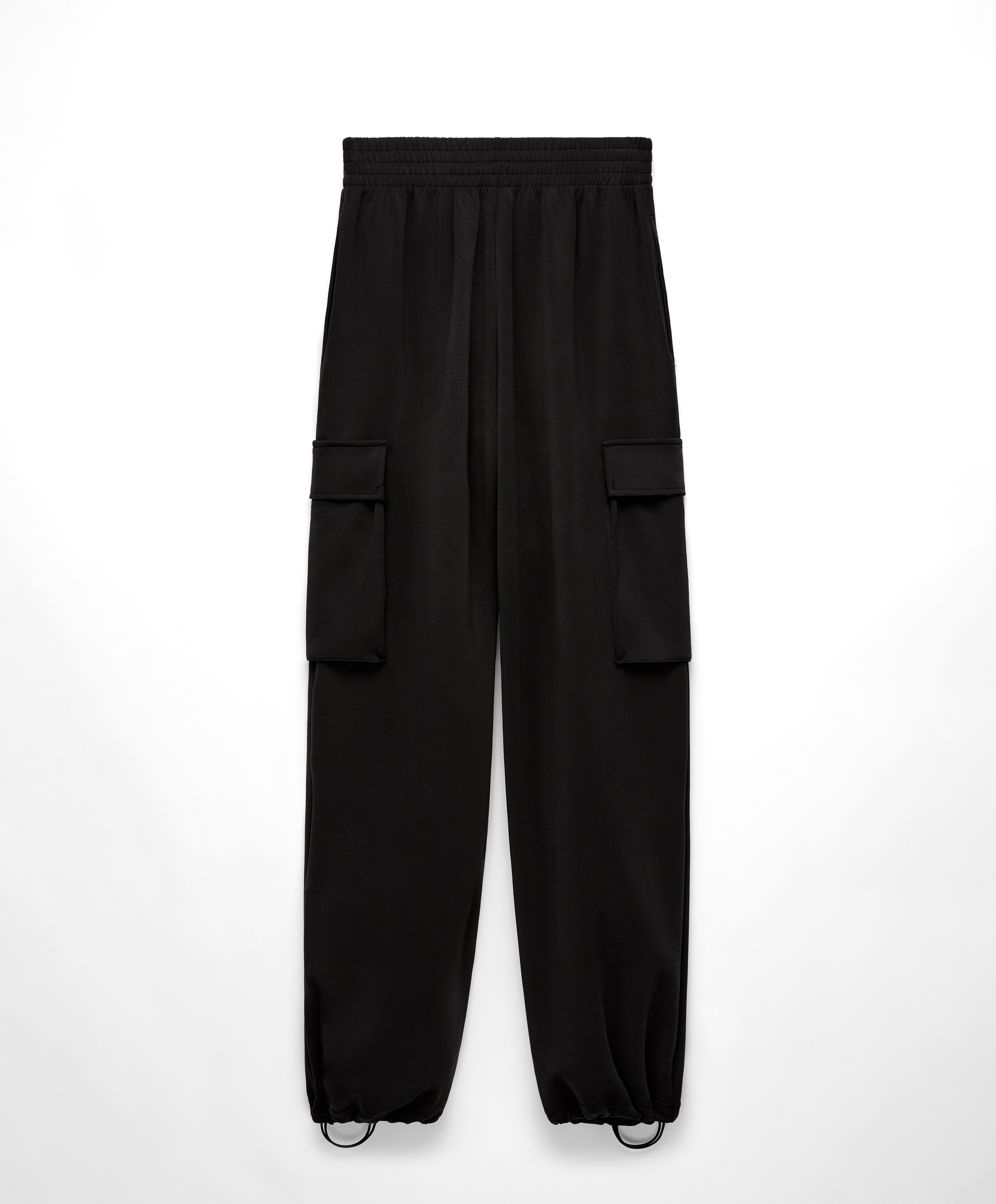 Soft-touch modal cargo joggers