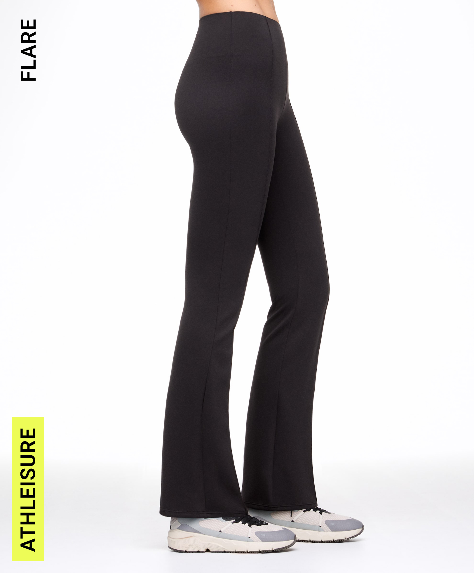 High-strength fabric flare trousers