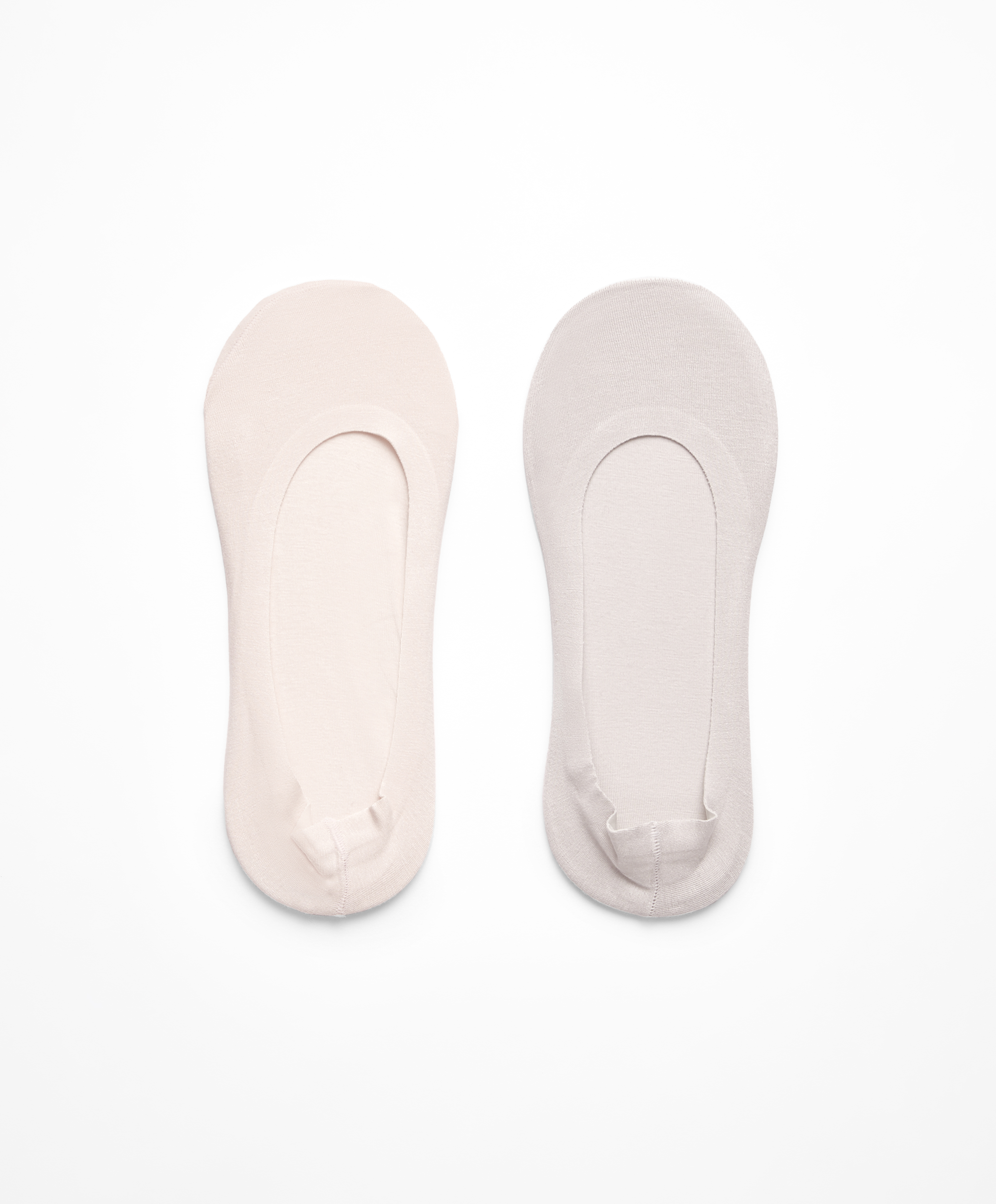 2200/480 2 paires de footies en viscose