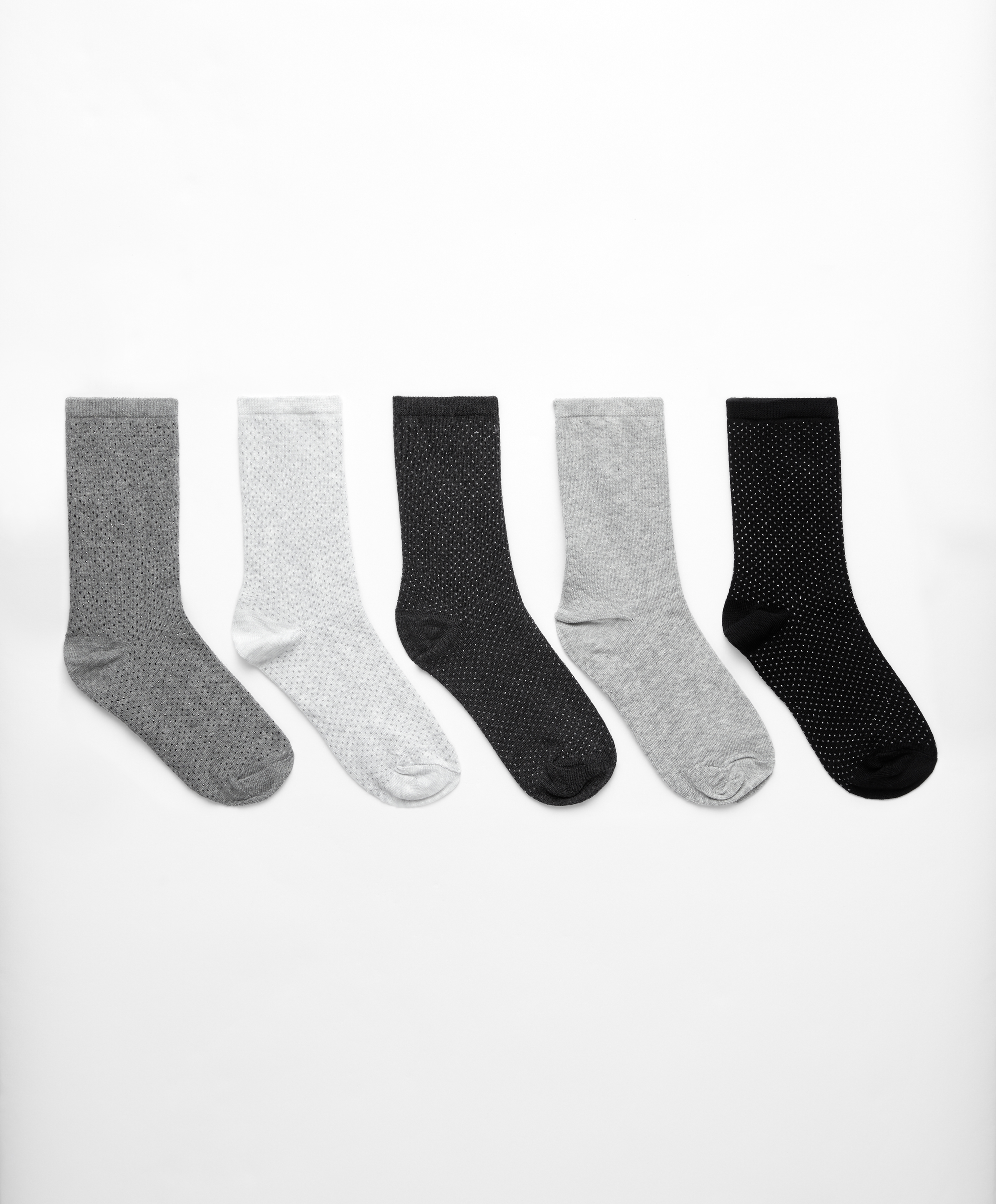5 paar classic sokken van katoen met fantasieprint