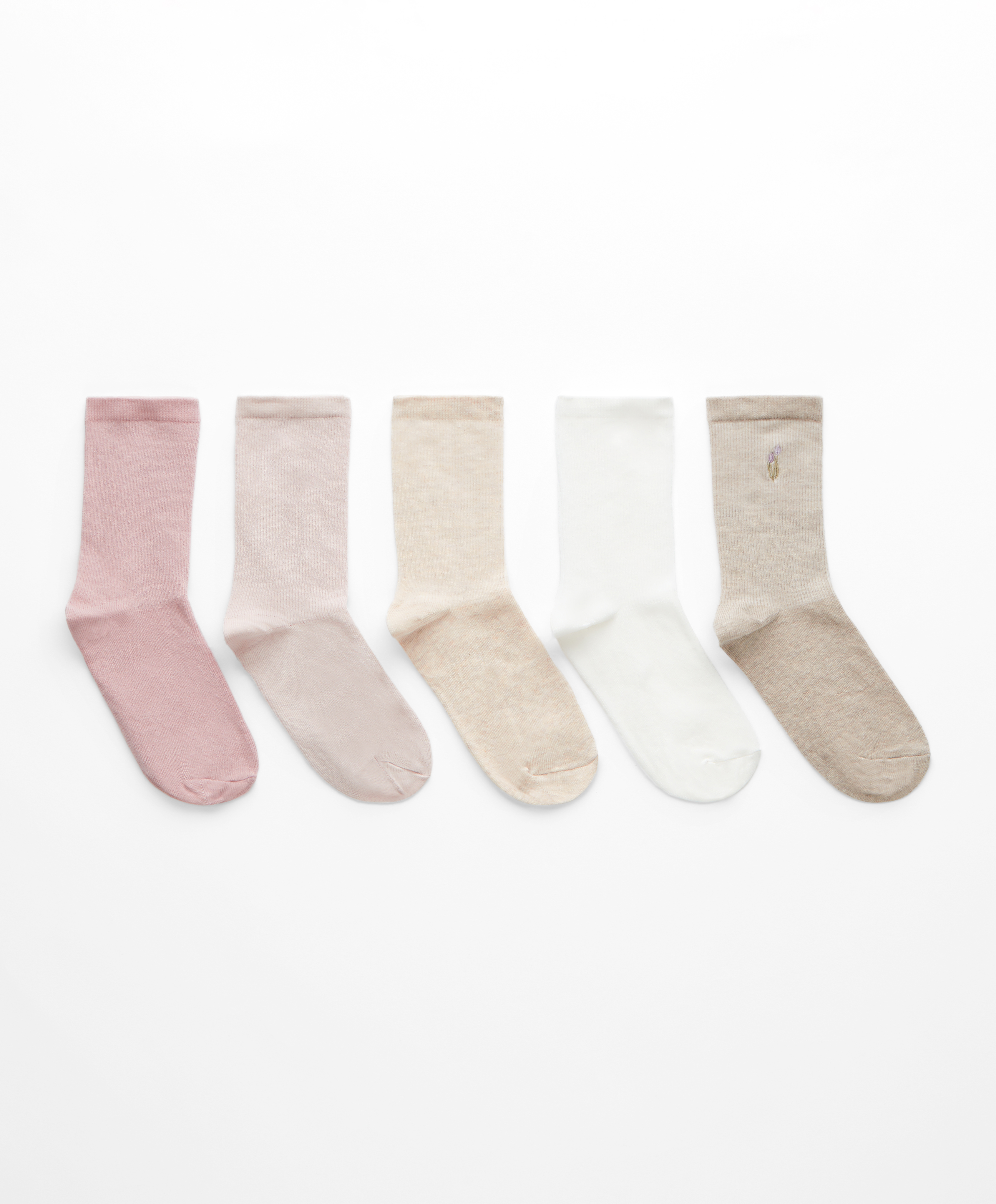 5 paar classic sokken van katoen met fantasieprint