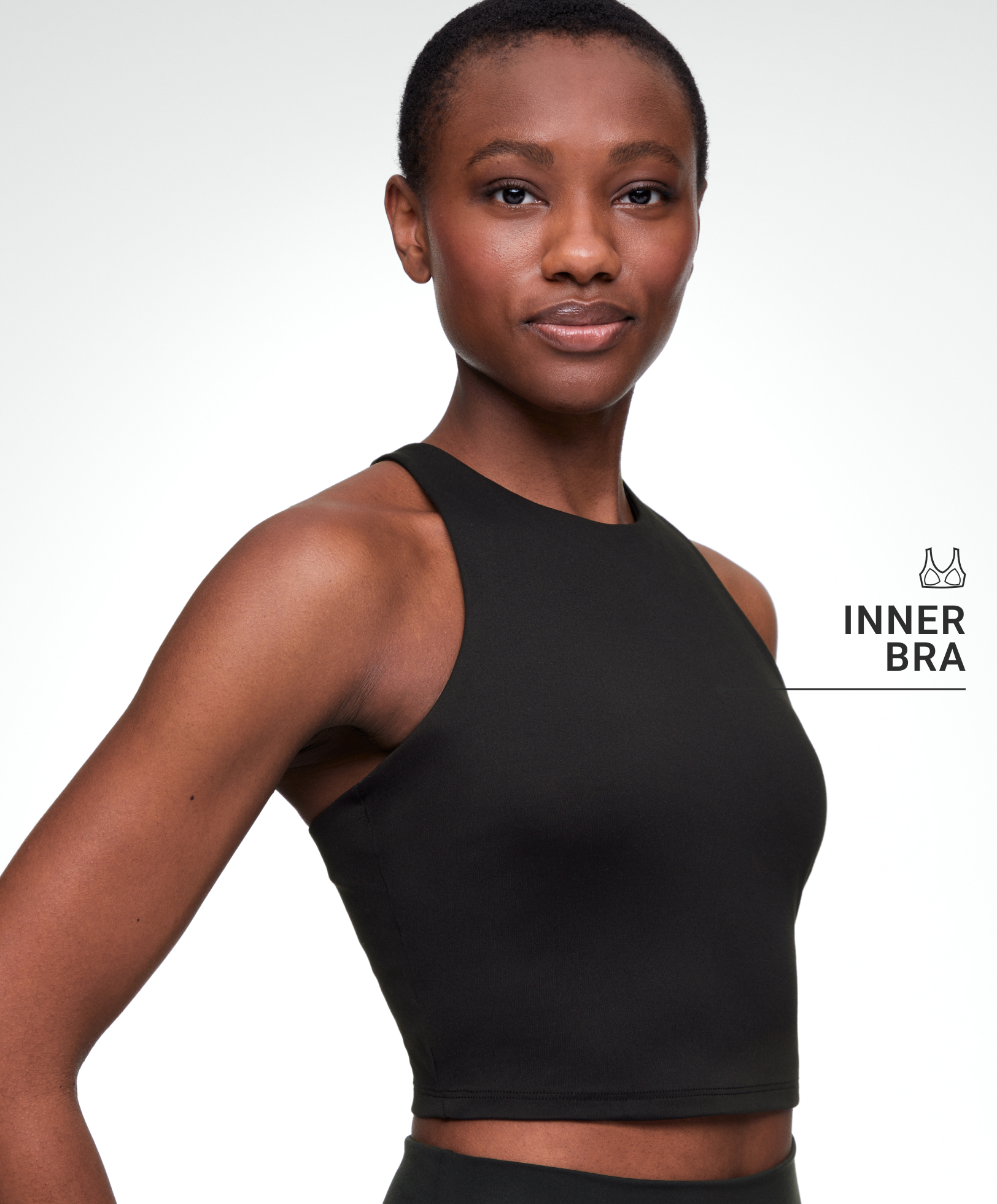 Tank top comfortlux à brides et bonnets
