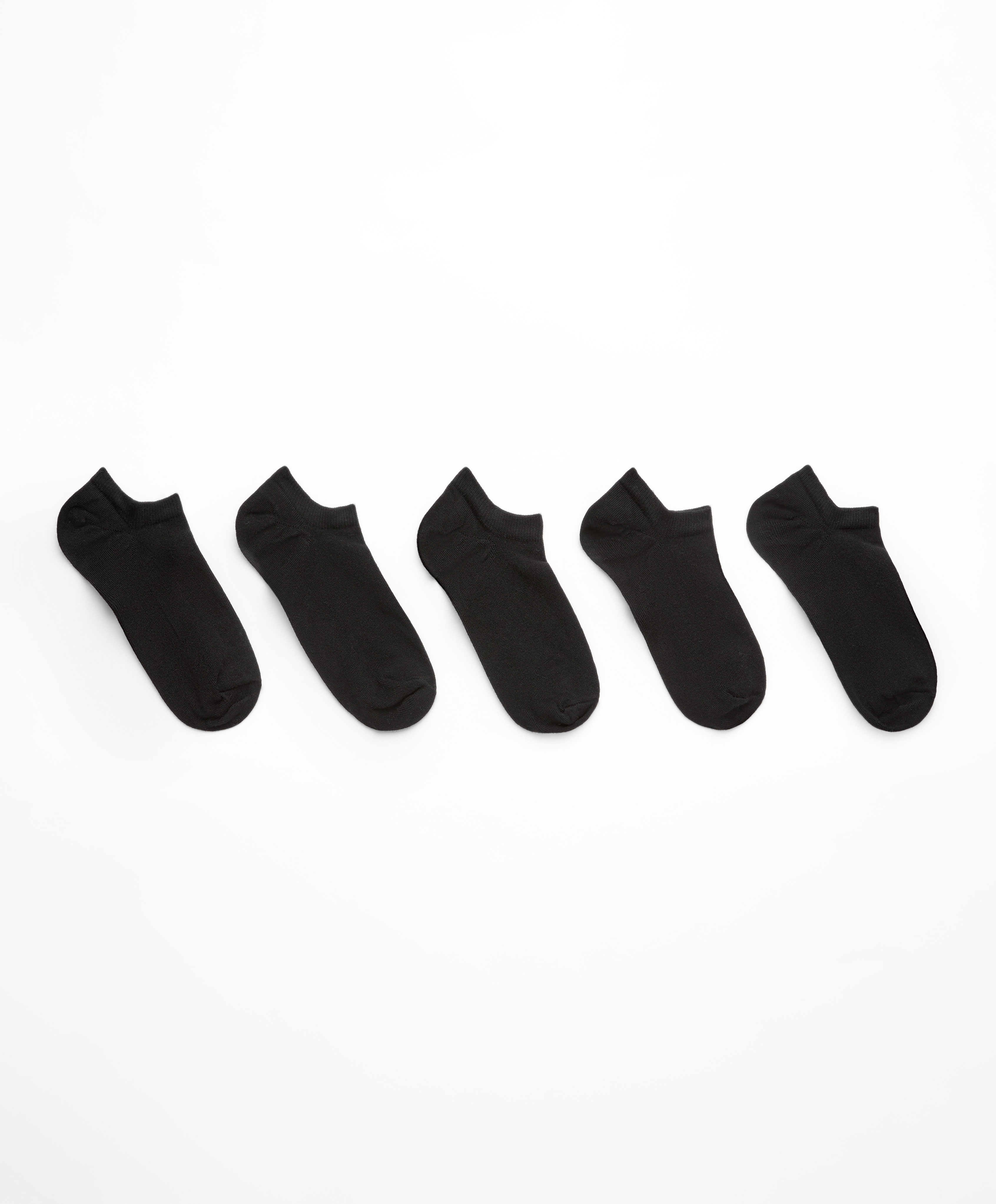 5 pares de calcetines sneaker algodón