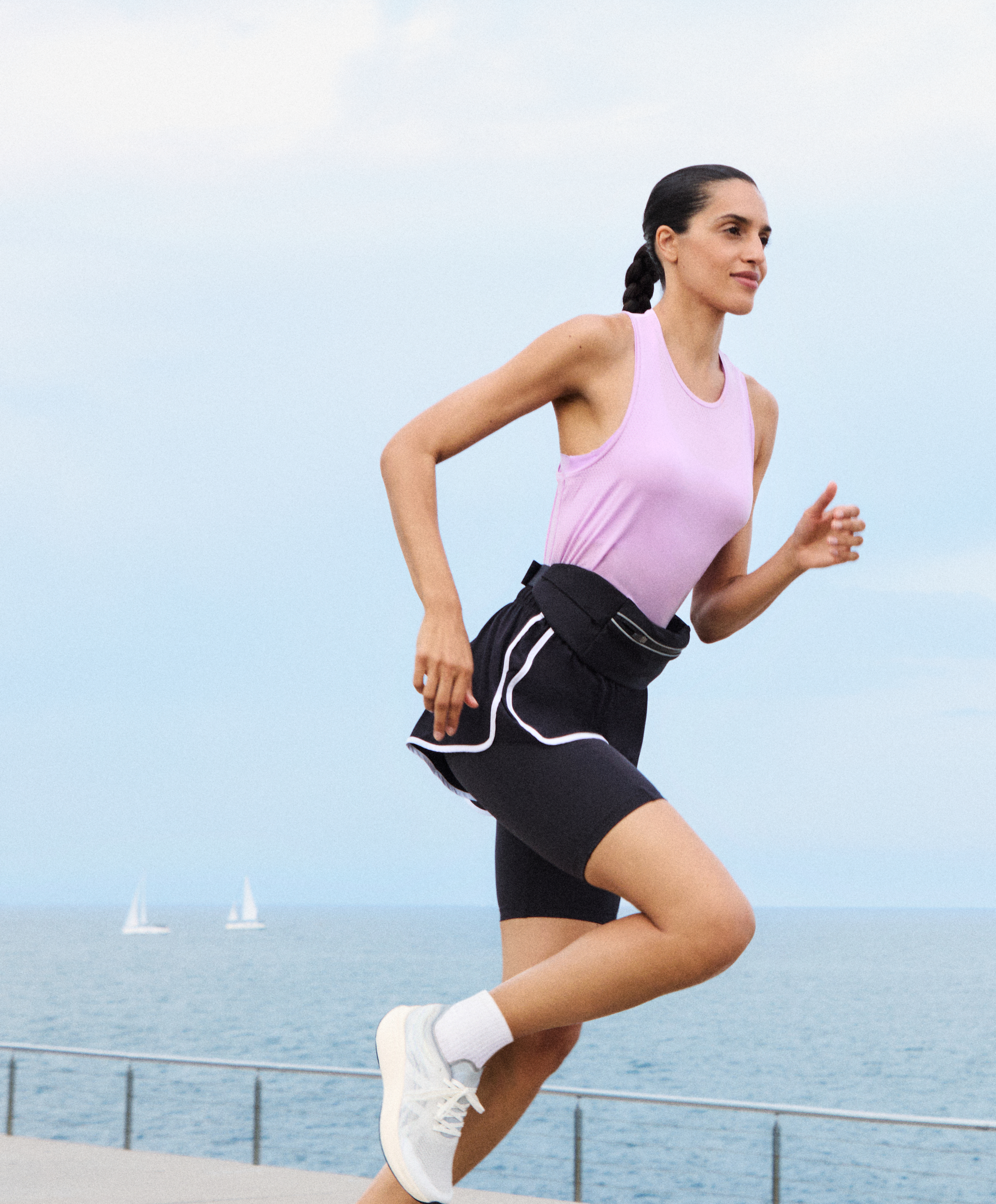 Running look