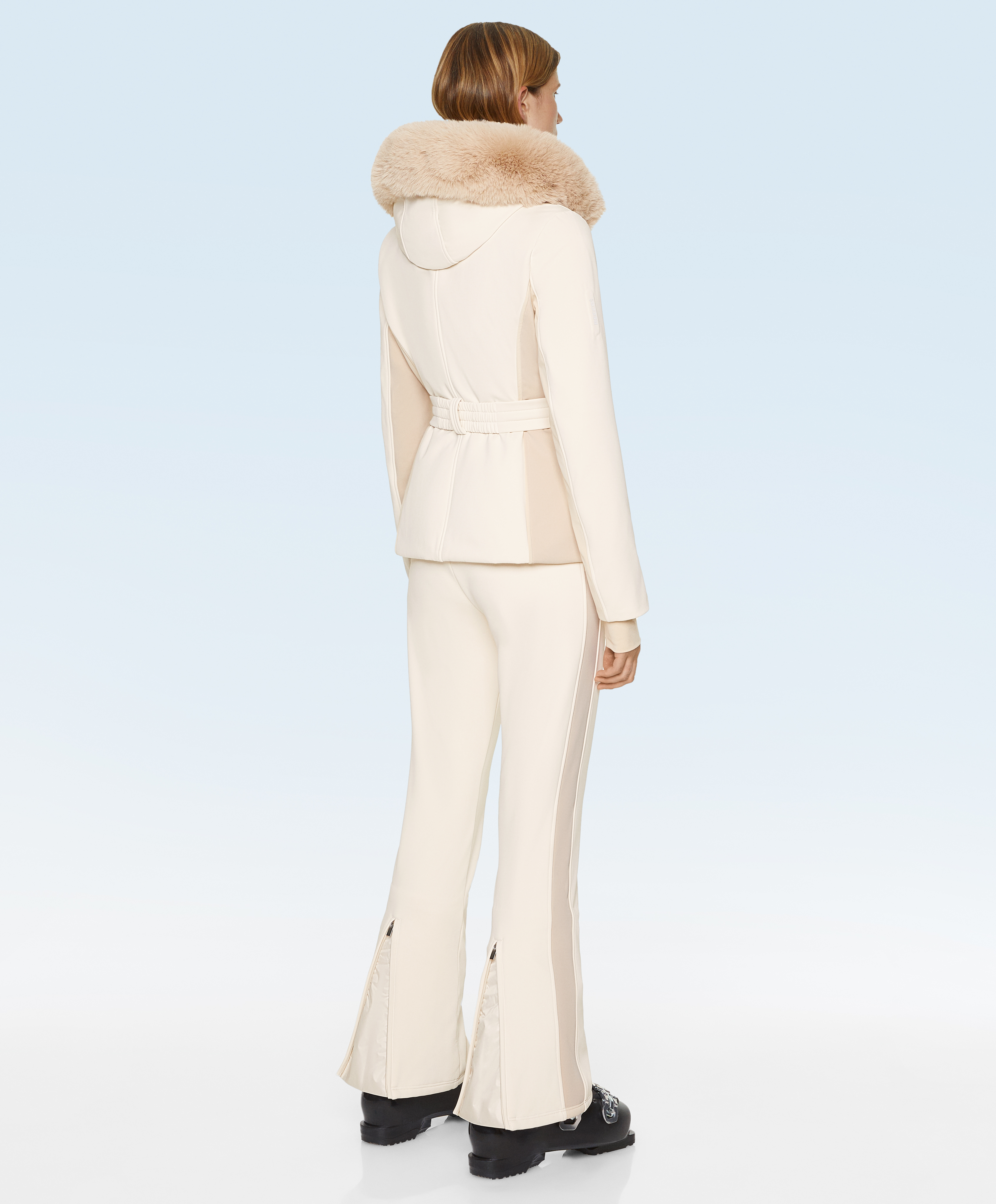 Total look ski écru - Soldes