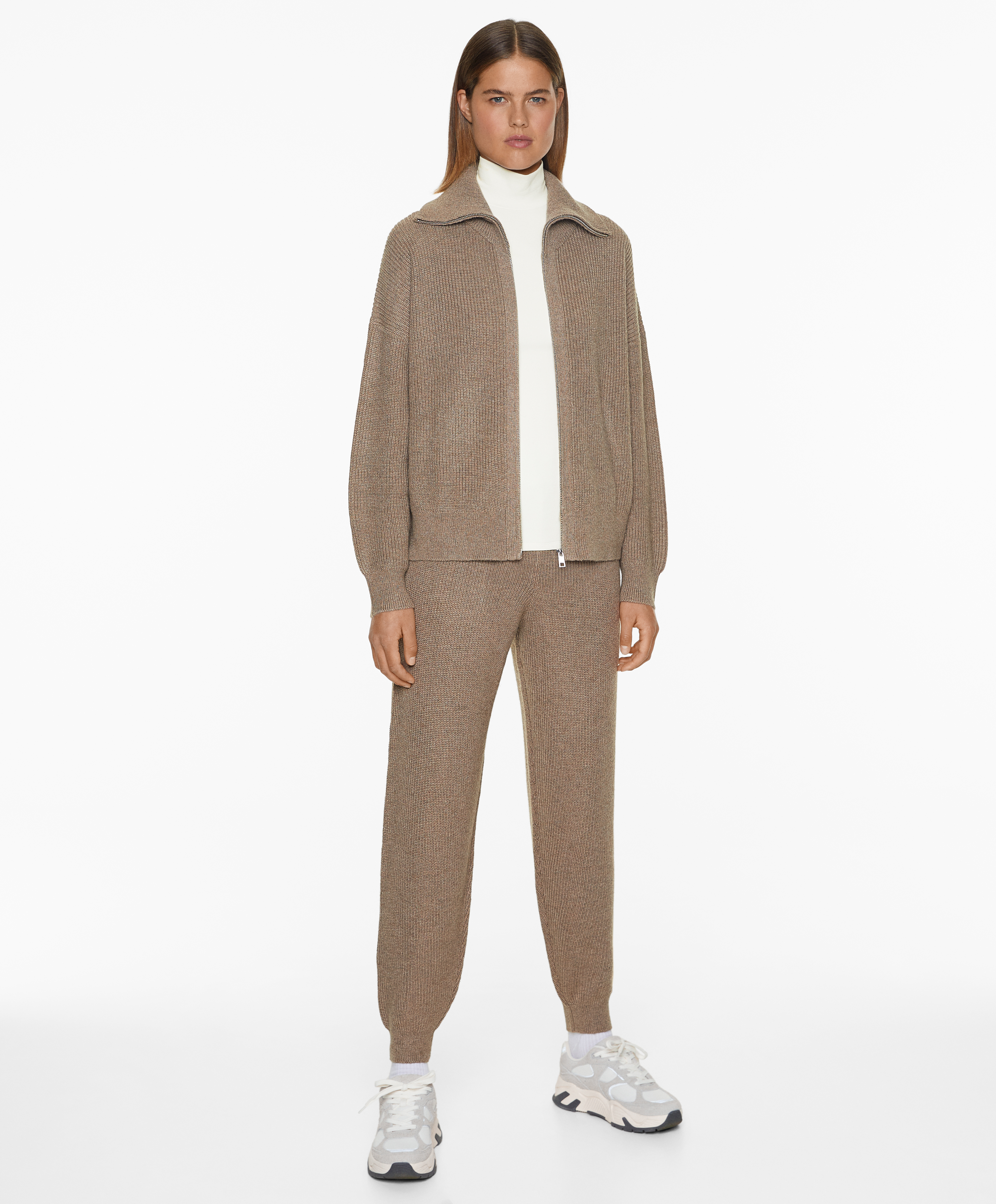 Knit jogger set shop