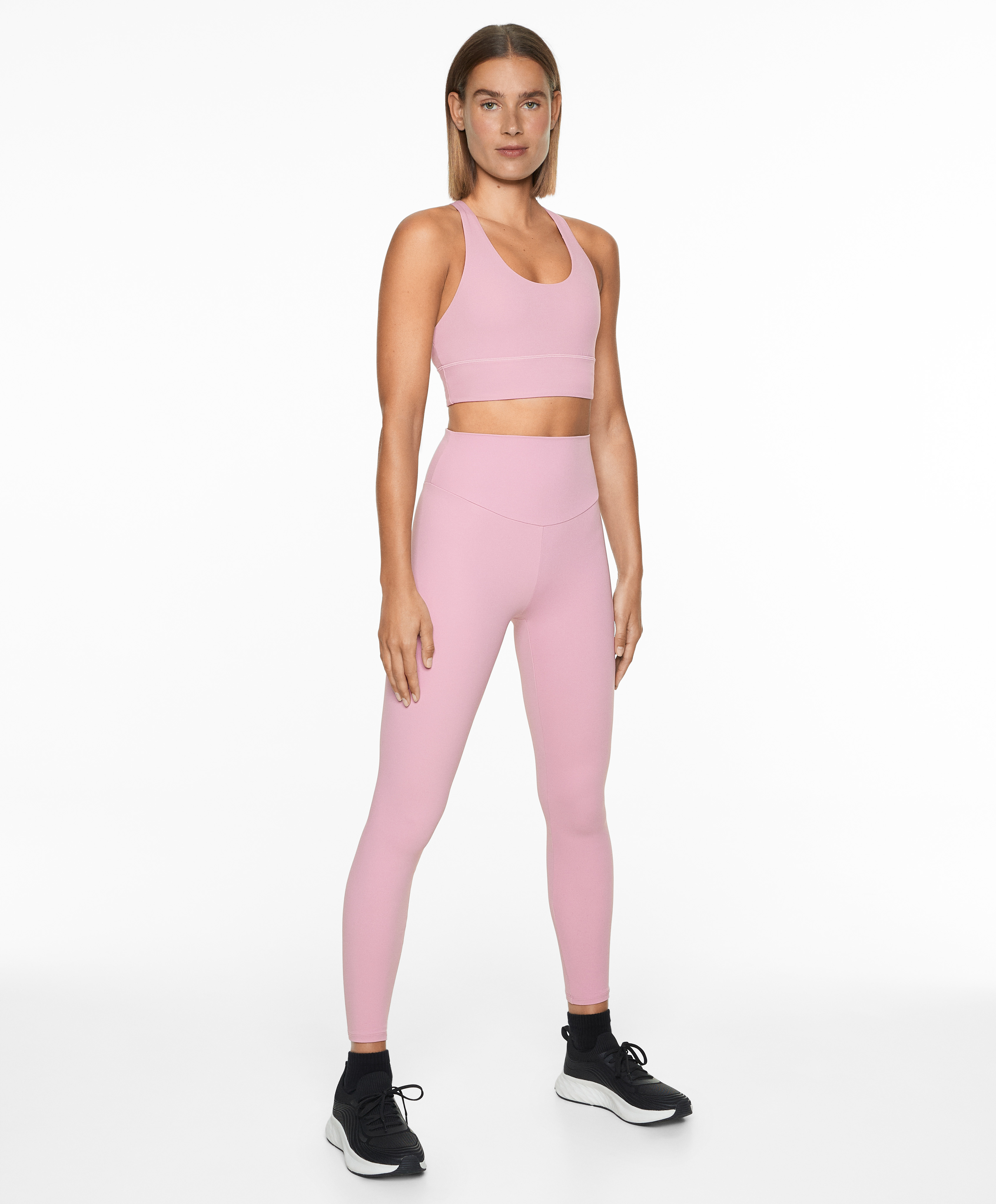 Total look high rise comfortlux rosa
