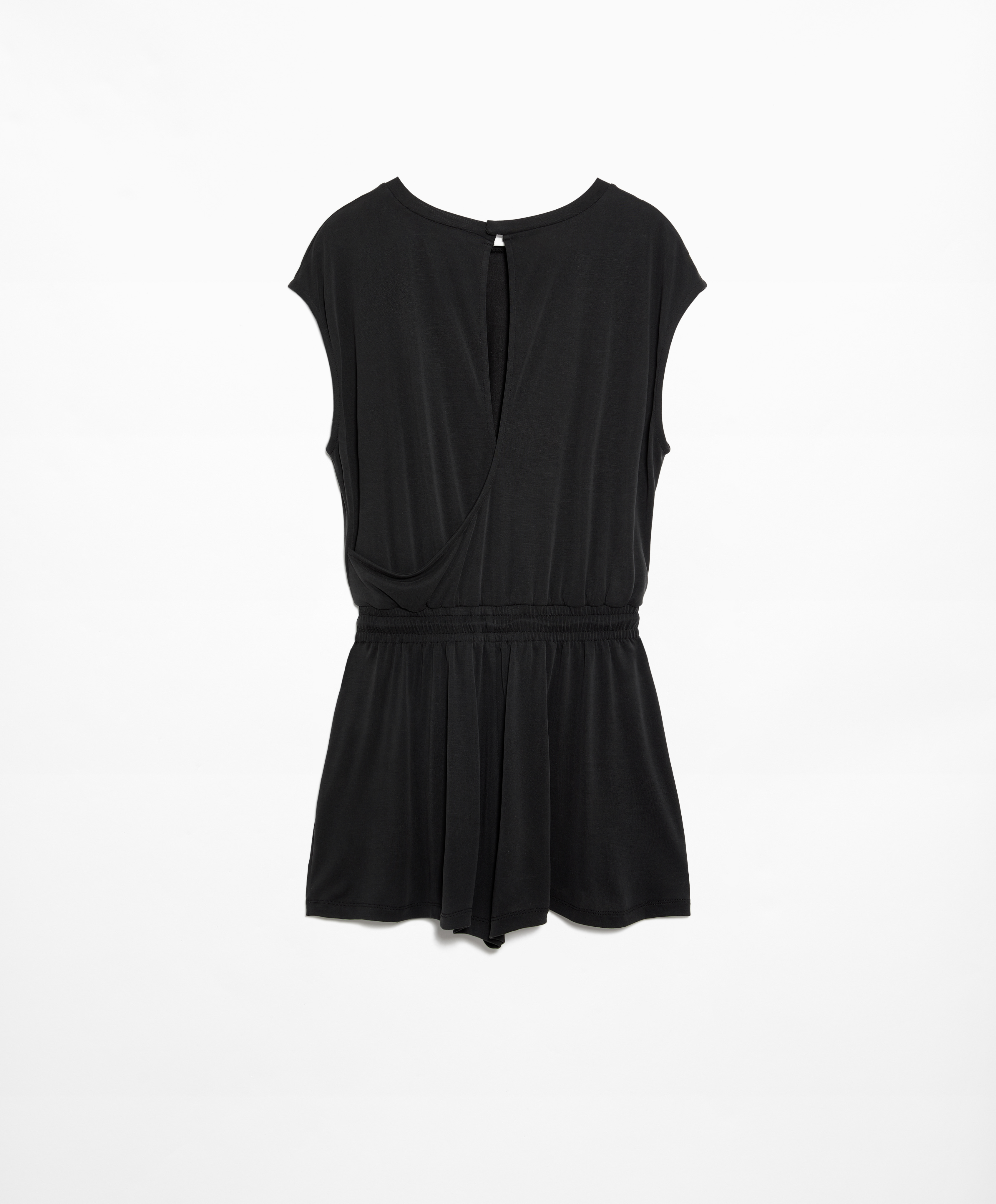 Modal blend sleeveless short jumpsuit | OYSHO Kosovo | Sale