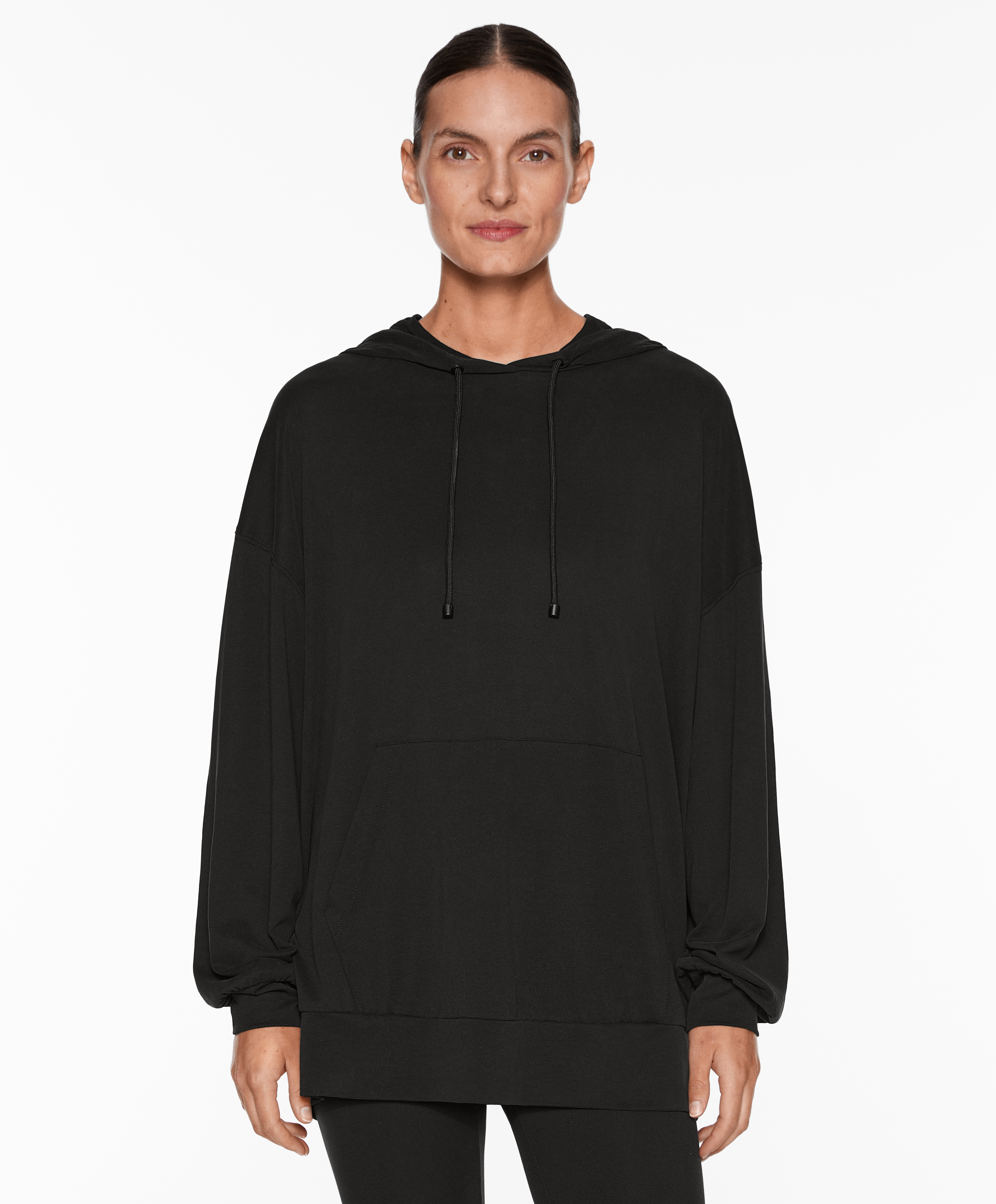 Modal blend oversize hoodie