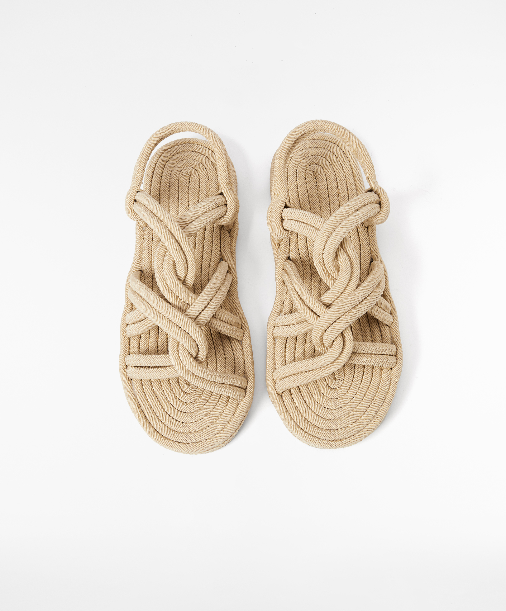 Sandalen touw deals
