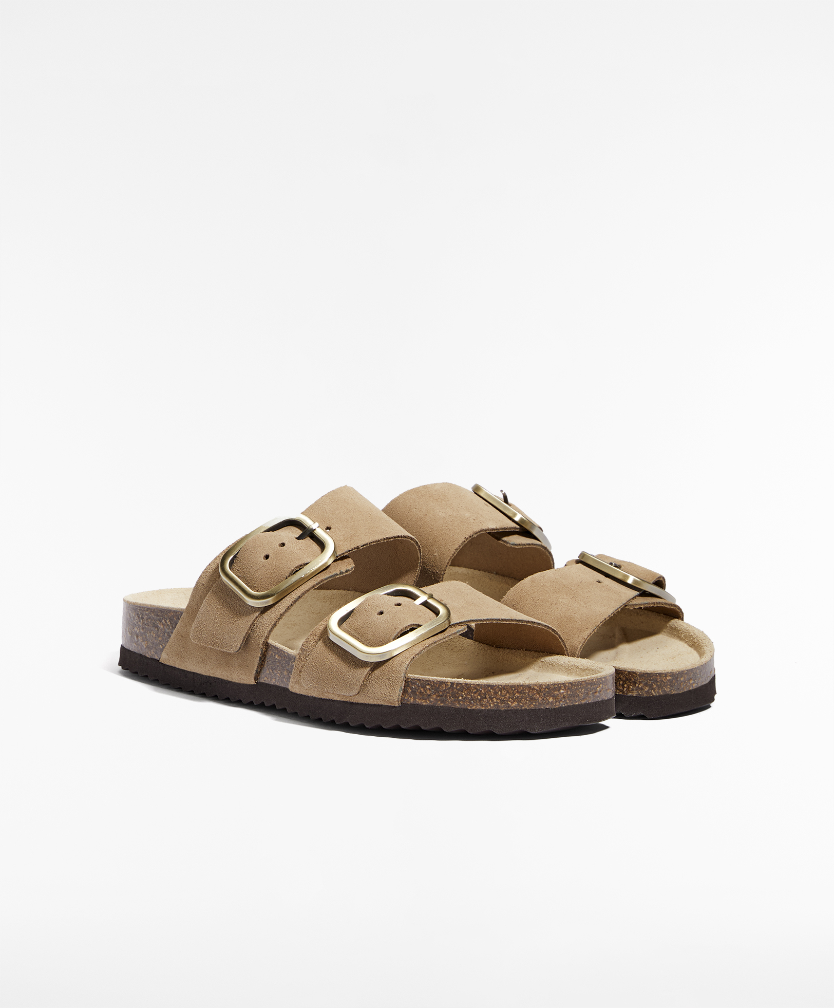 Sandalen met online gesp