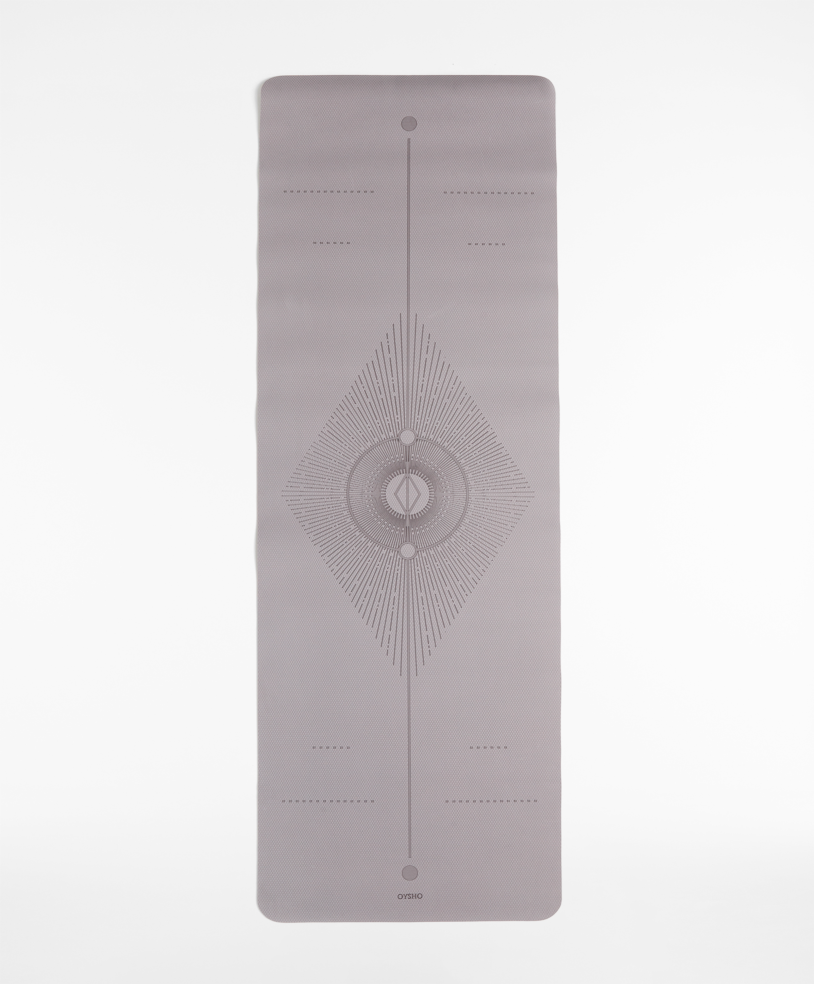 Mauve 5mm yoga mat