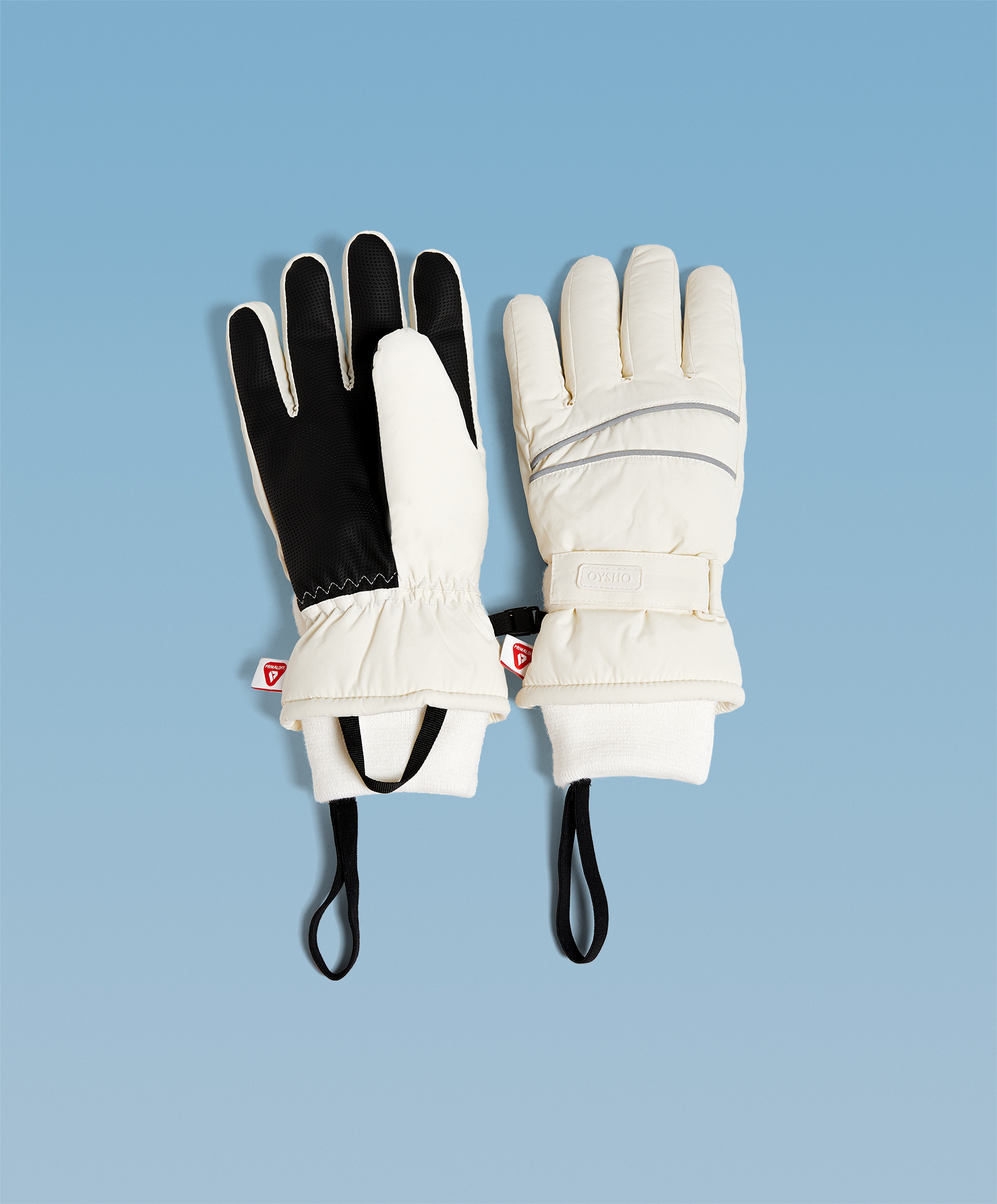 Mens white 2025 ski gloves