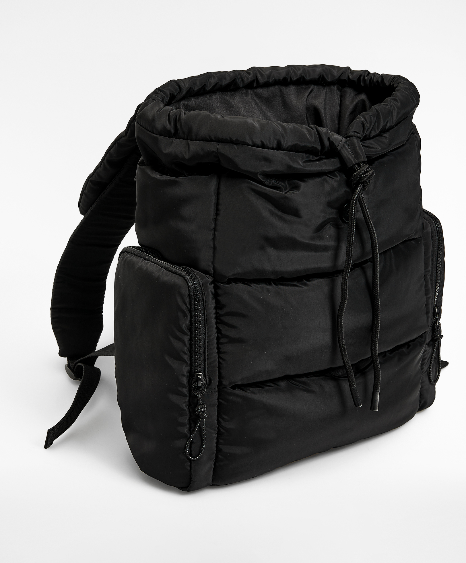 Zara quilted backpack discount