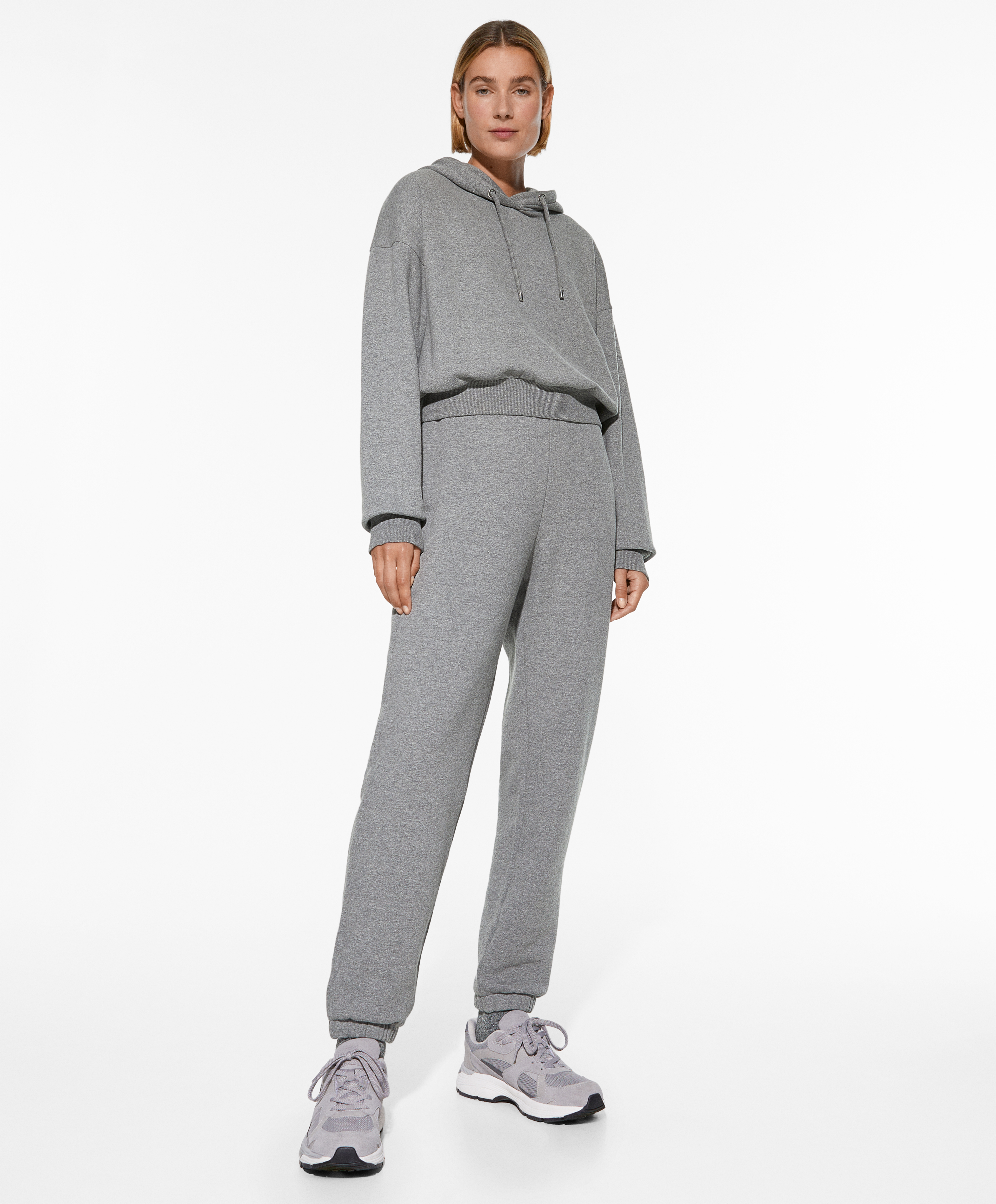 Ch ndal jogger gris interior c lido OYSHO Espa a