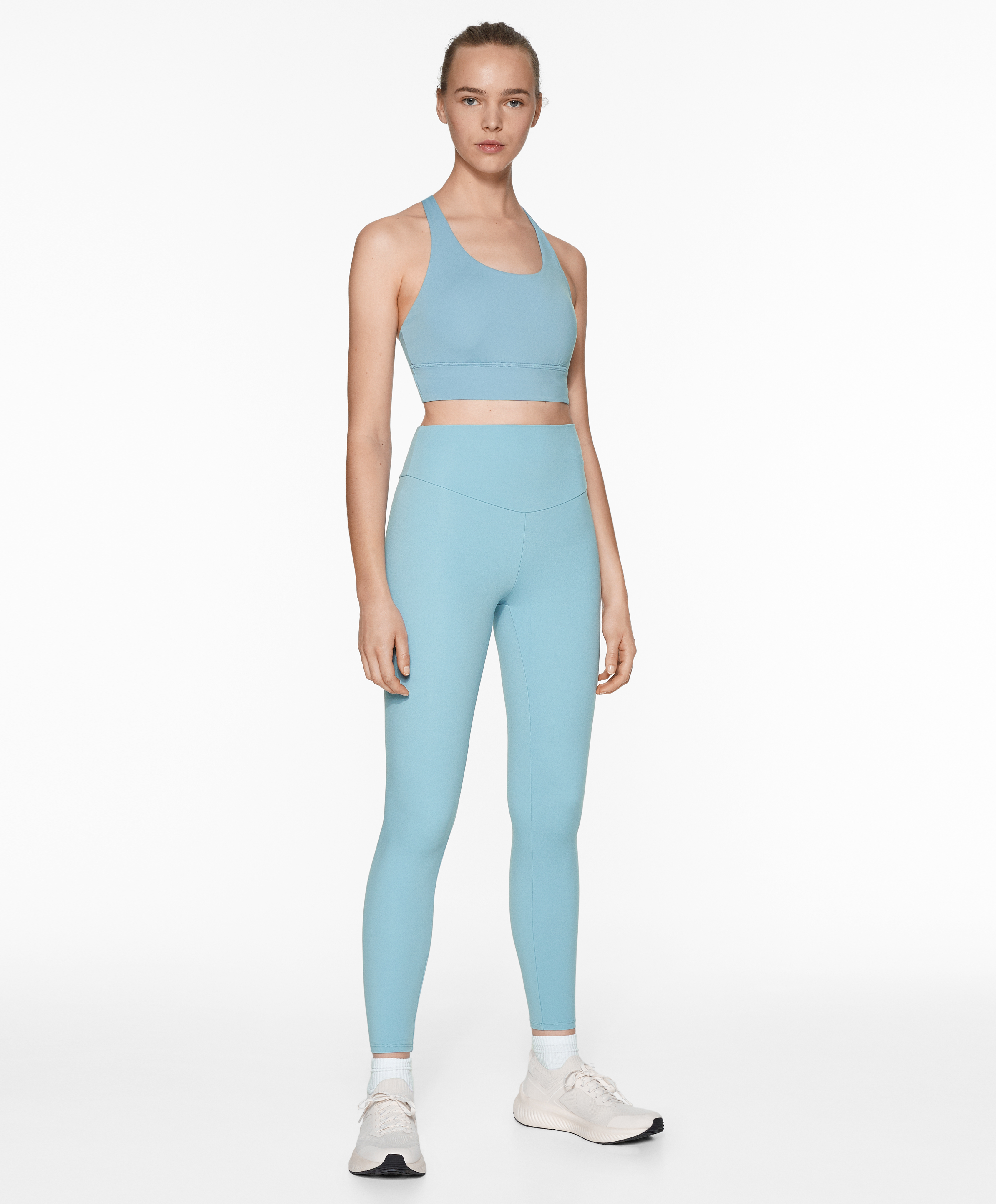 Legging bleu clair deals