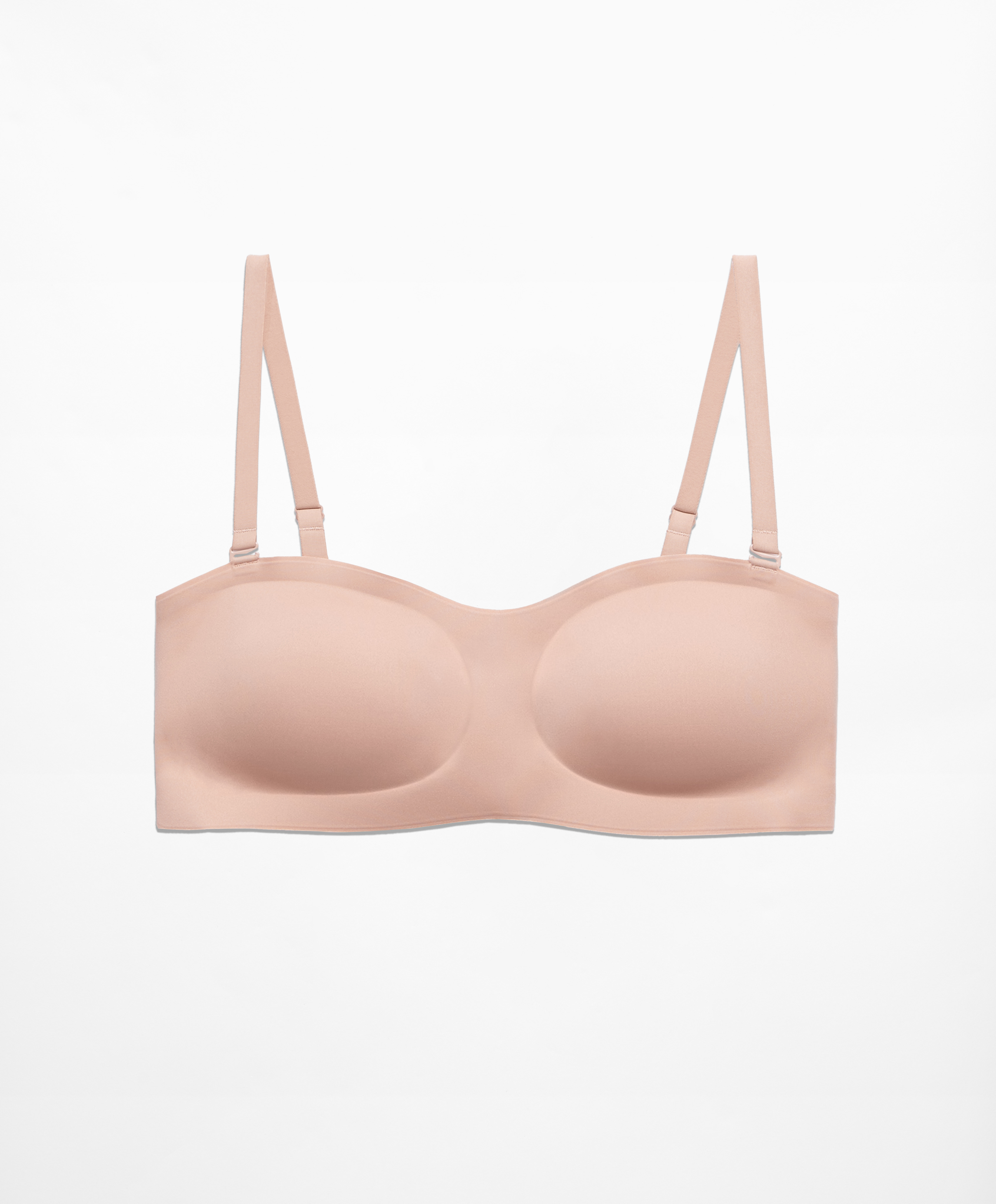 Sujetador bandeau tirantes extra bles invisible laser cut OYSHO