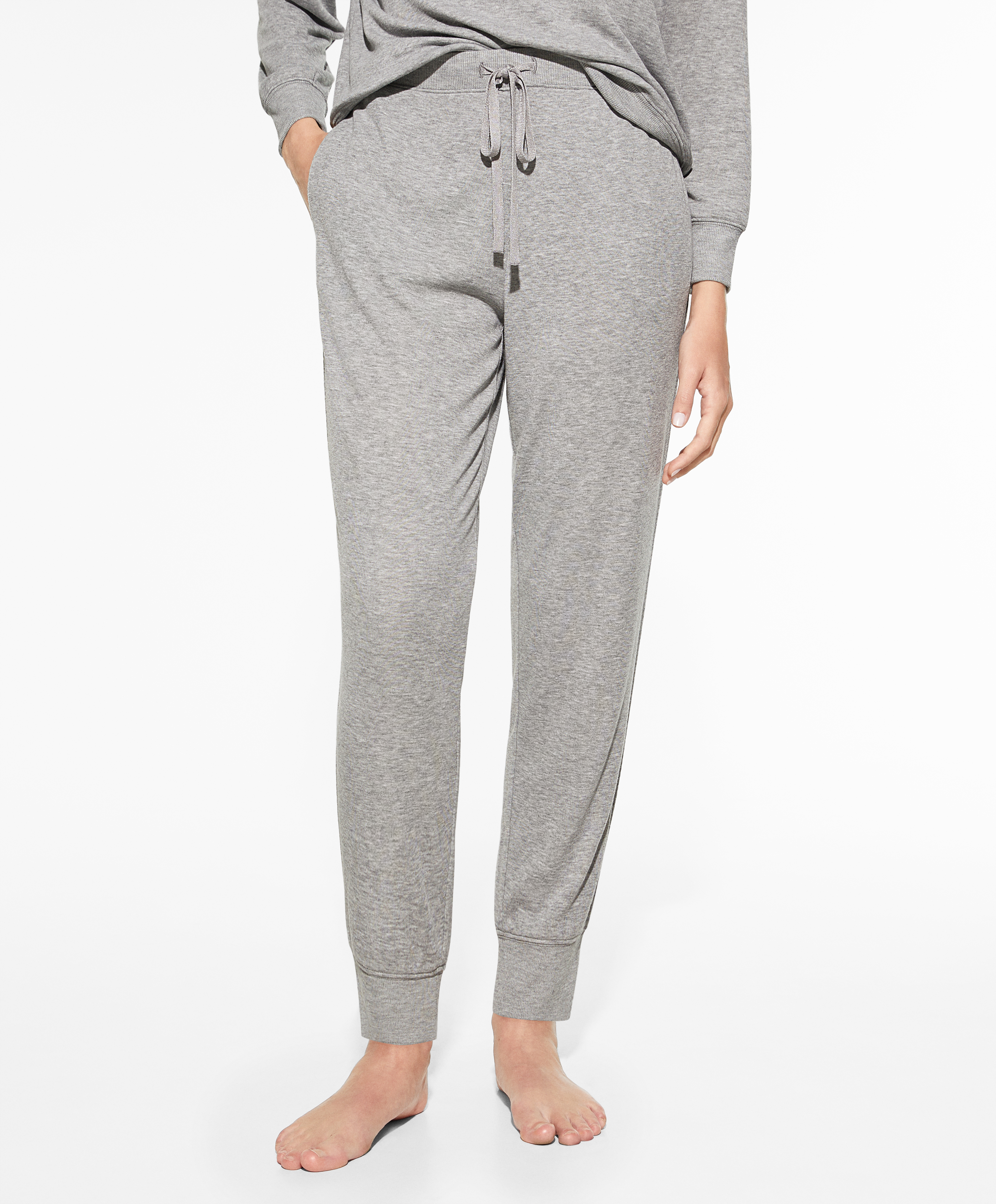 Soft touch joggers