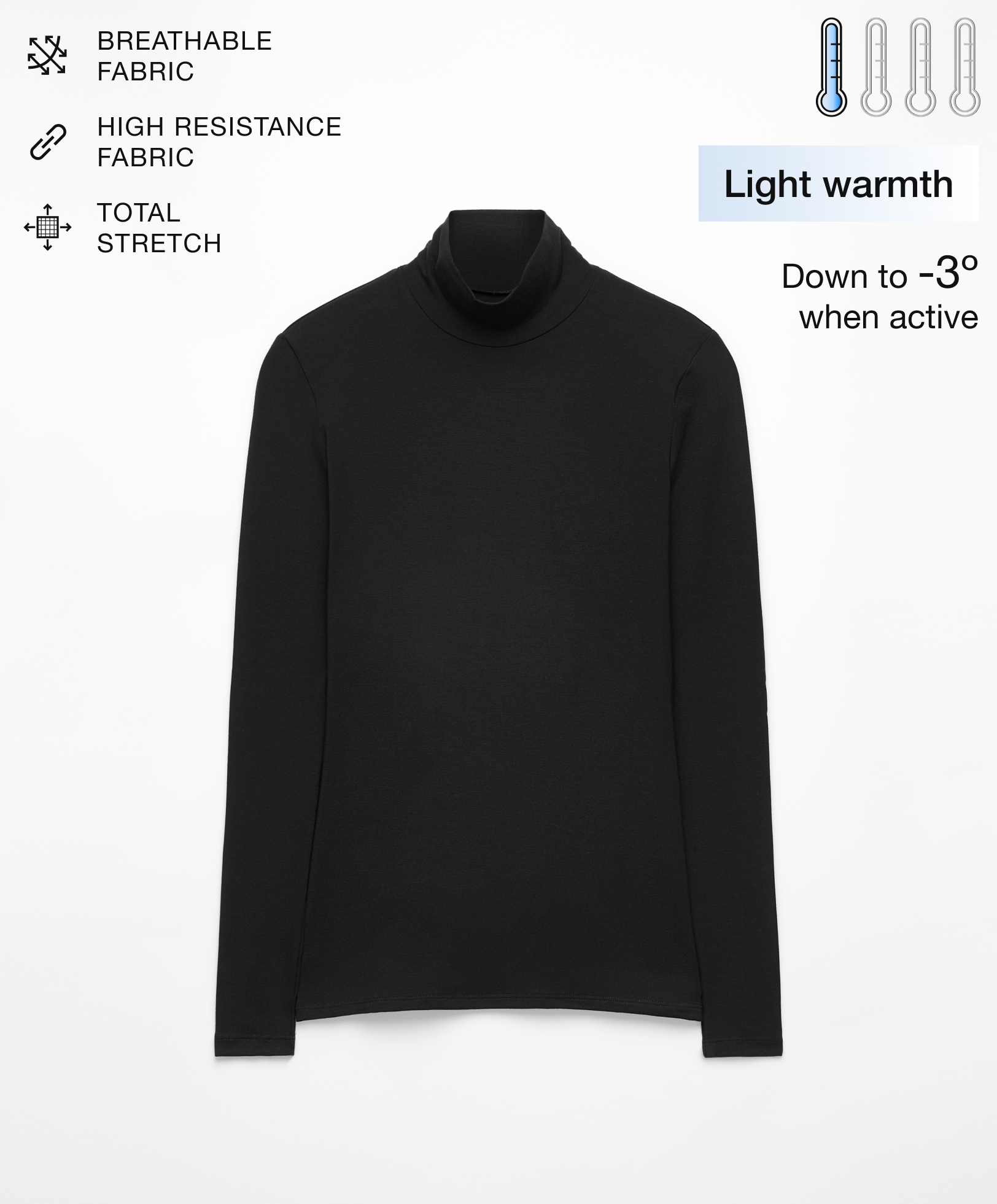 Light Warmth long-sleeved technical top