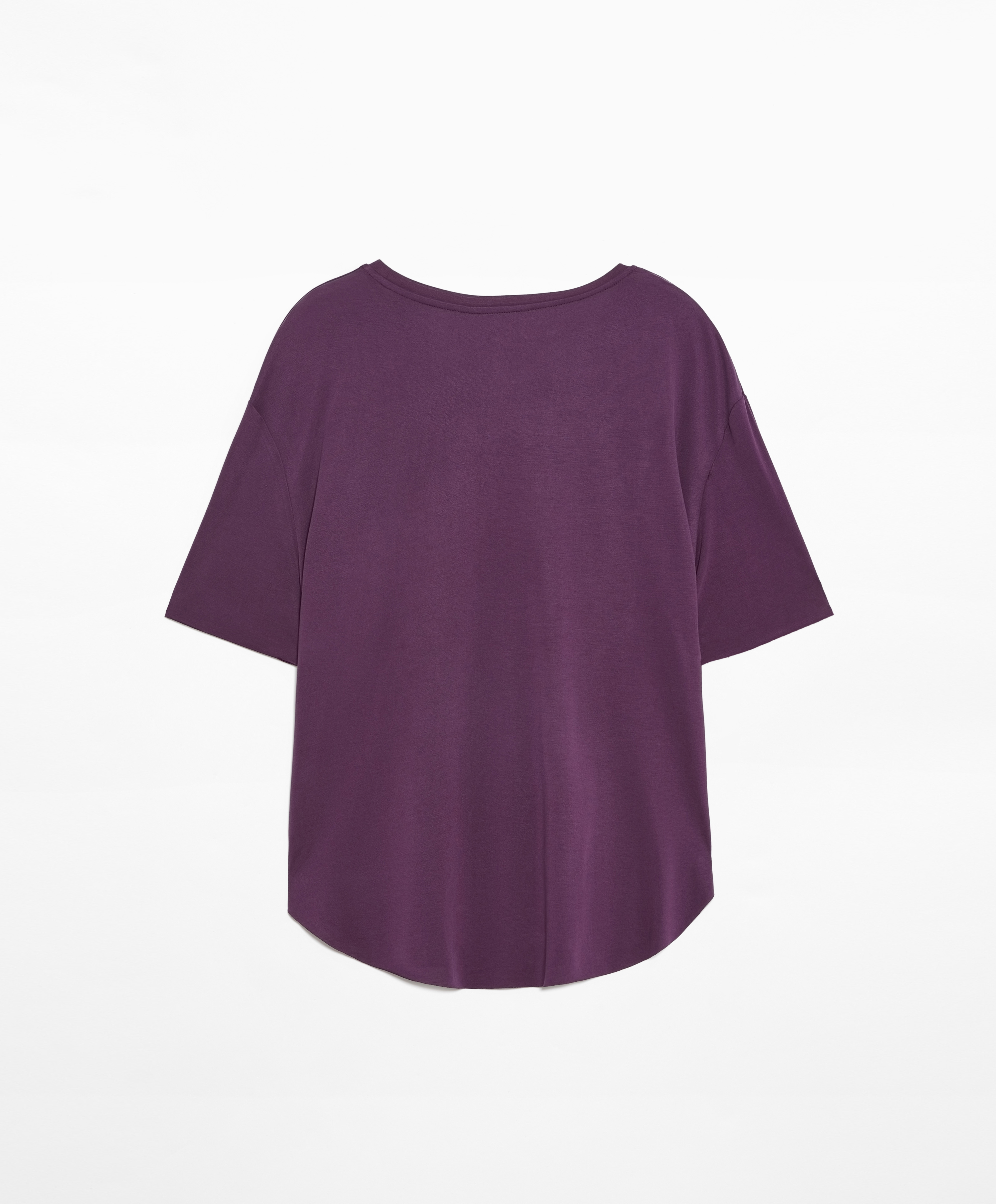 Modal blend short-sleeved T-shirt