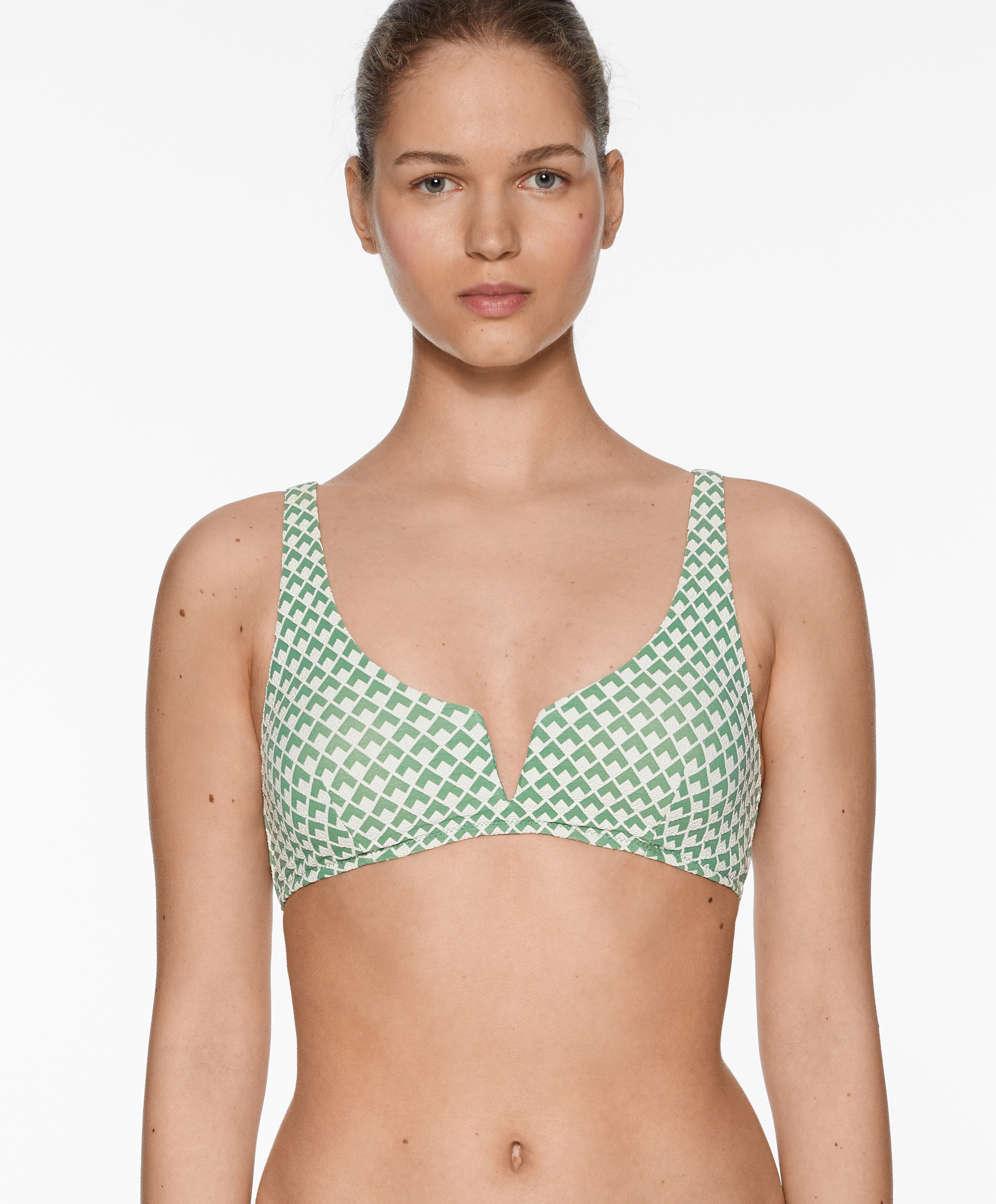 Bra Oysho Swimwear 2018 Classic Bikini Bikini Cuadros Vichy