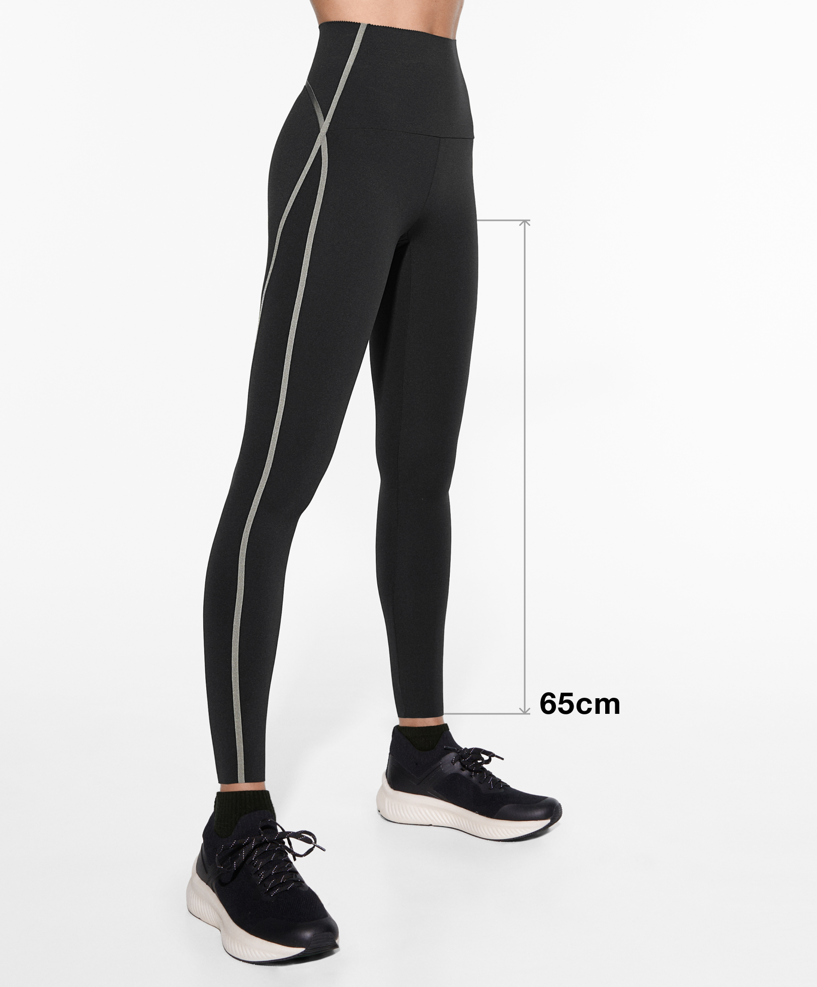 Oysho Perfect-adapt High-rise 65cm Ankle-length Cheap - Black Womens  Leggings