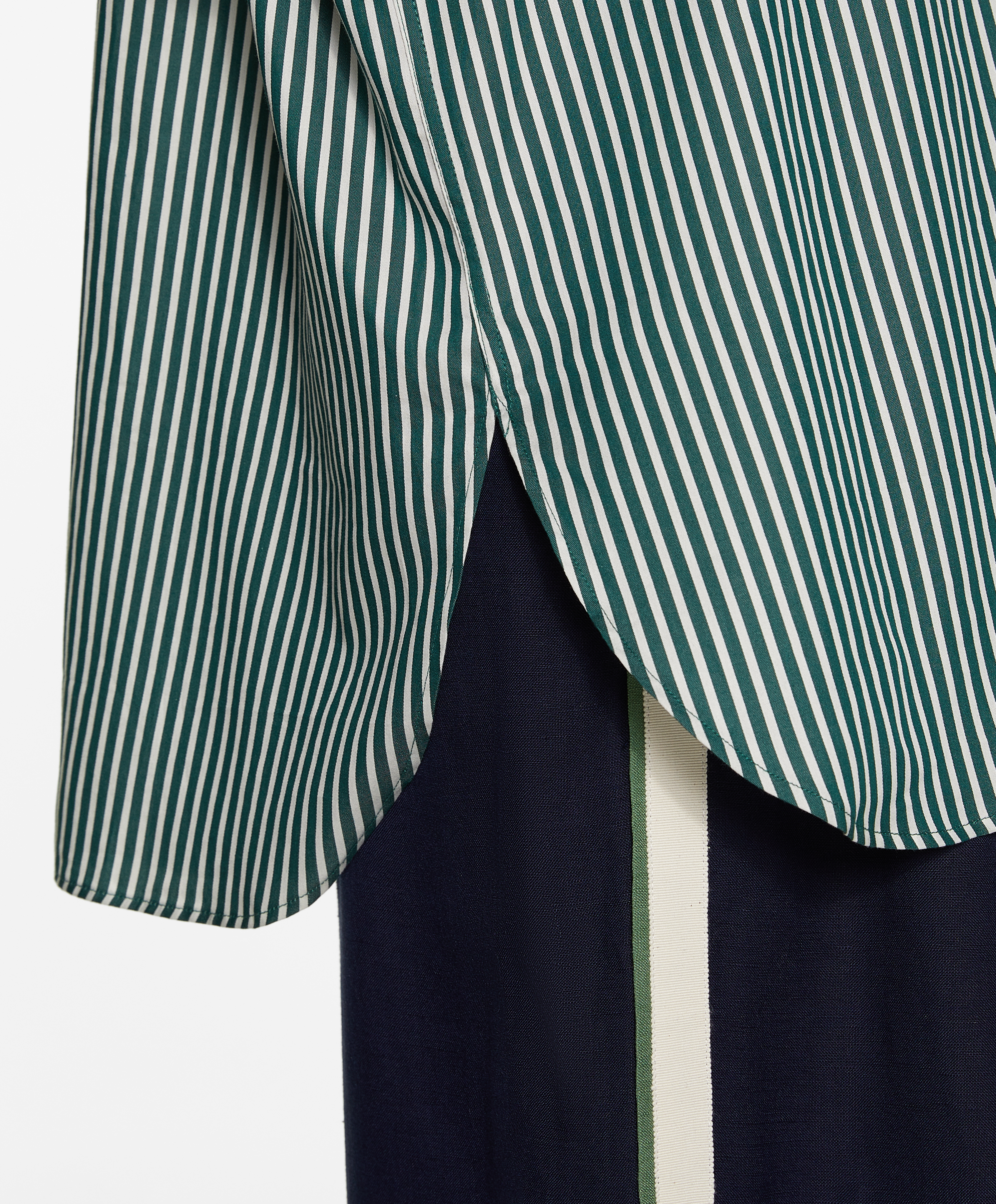 Blusa manga larga oversize 100% algodón