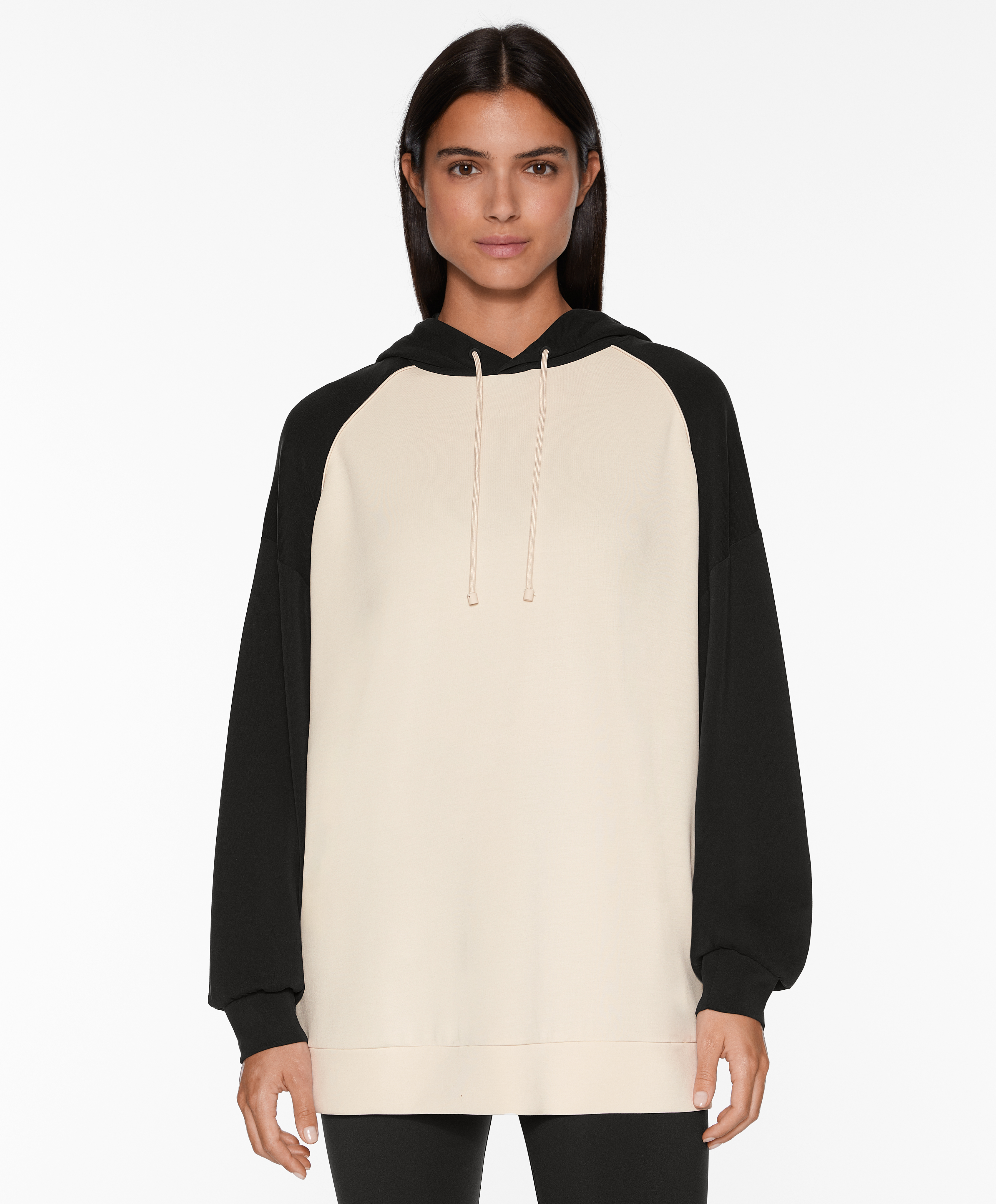 Oversize hoodie with modal