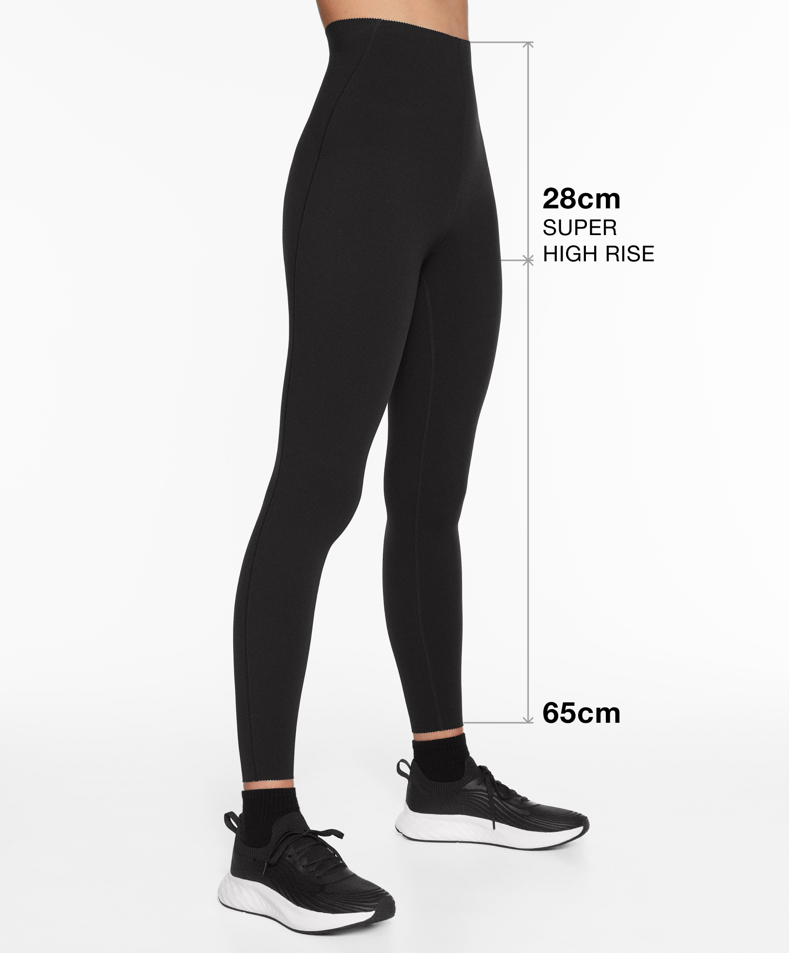 Core Control Compressive super high rise leggings OYSHO