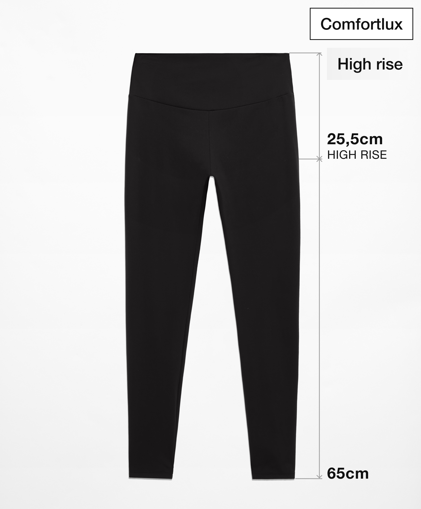 Plus Size 65cm ankle-length leggings  OYSHO المملكة العربية السعودية