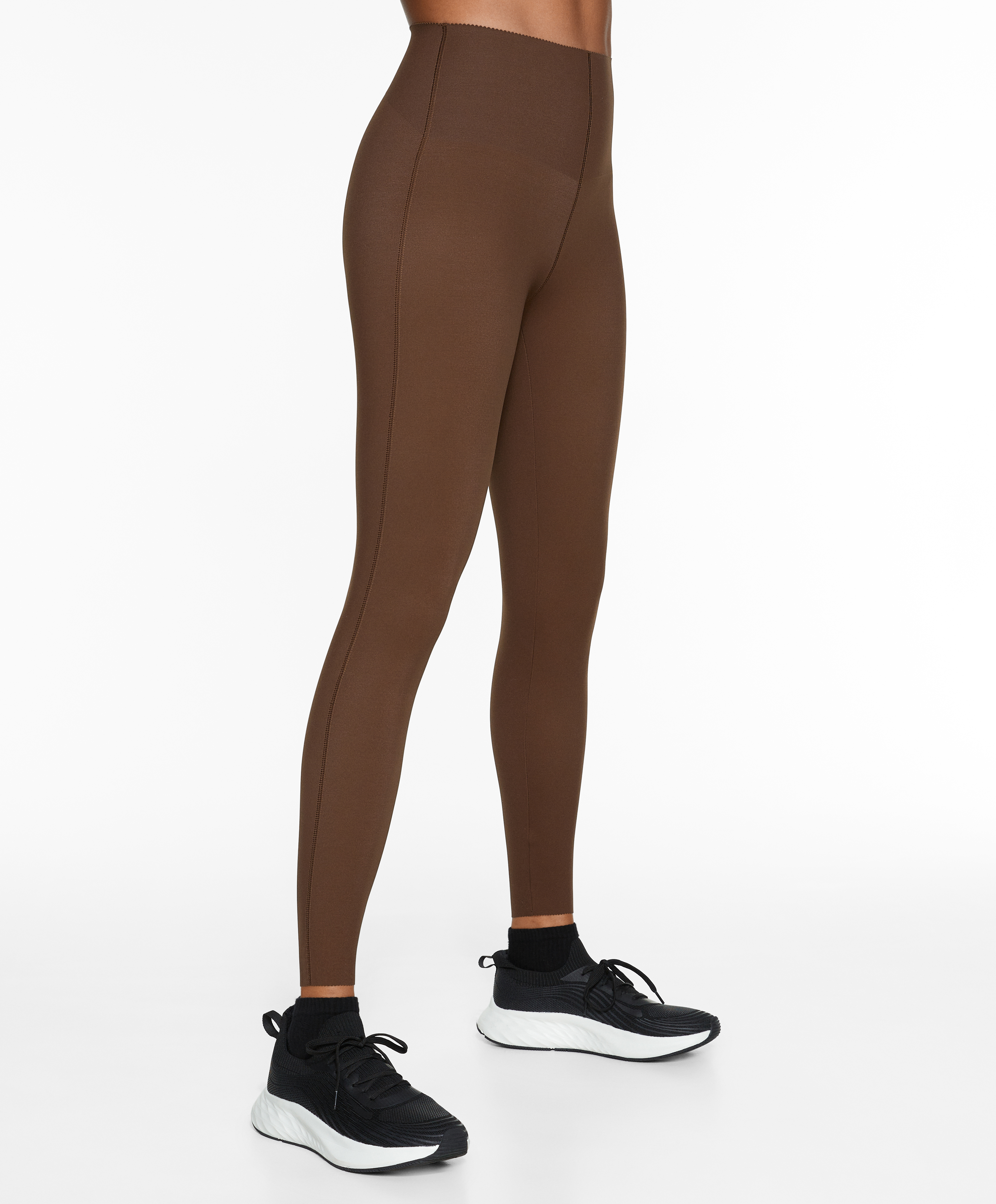 Ladies Brown Legging in Bangalore at best price by Blissclub Fitness Pvt  Ltd - Justdial