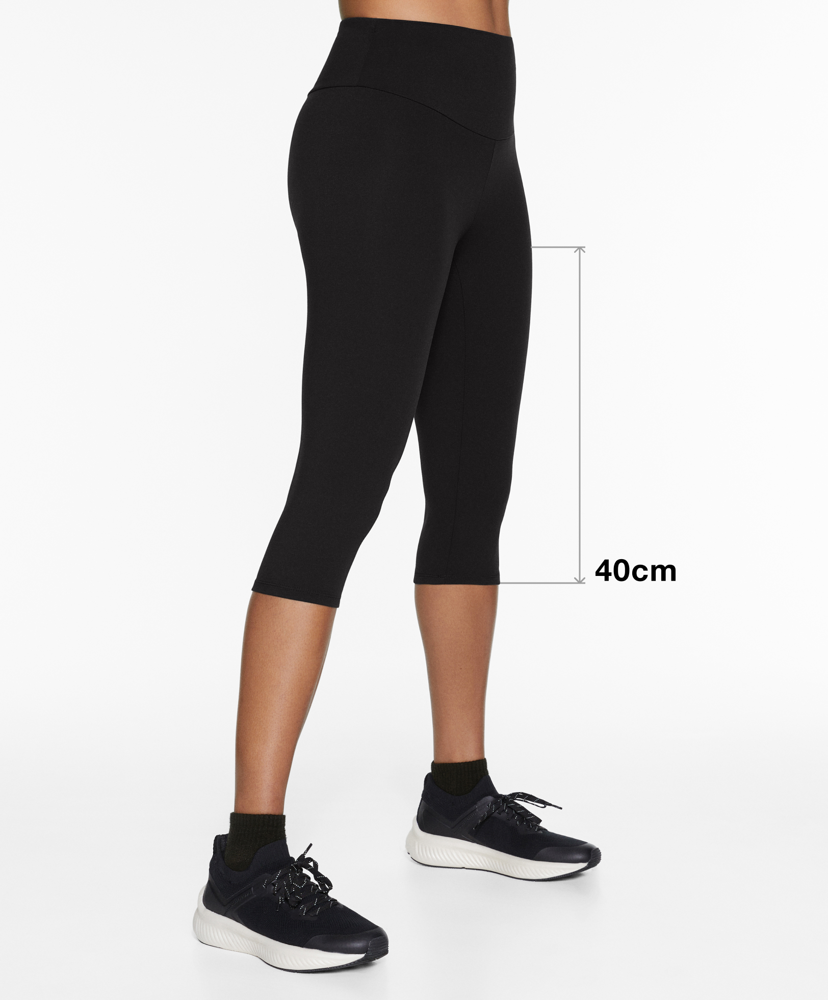 Comfortlux 65cm ankle-length leggings with pockets