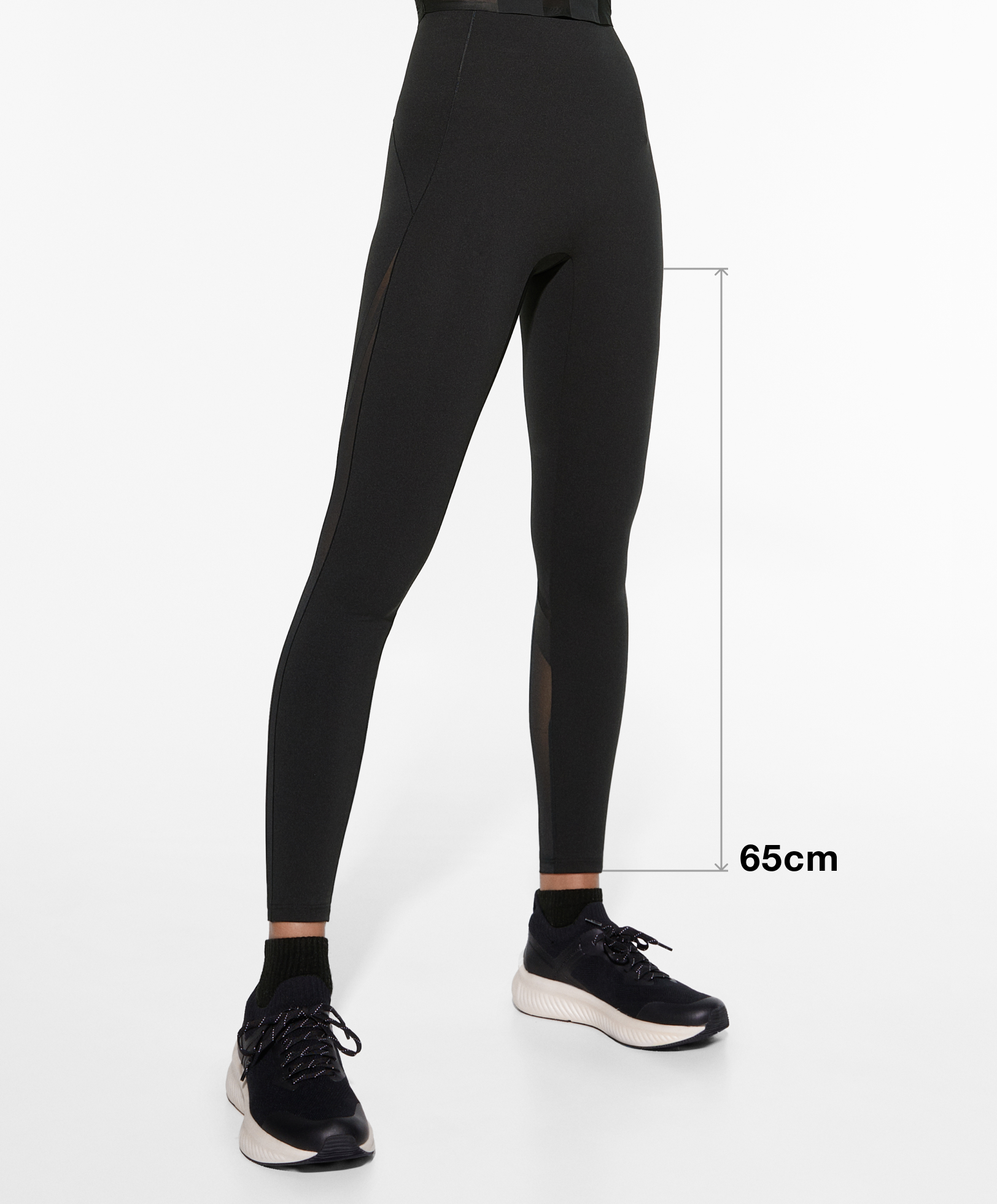 OSO Casuals® Stretch Knit Wide Waistband Ankle-Length Leggings 