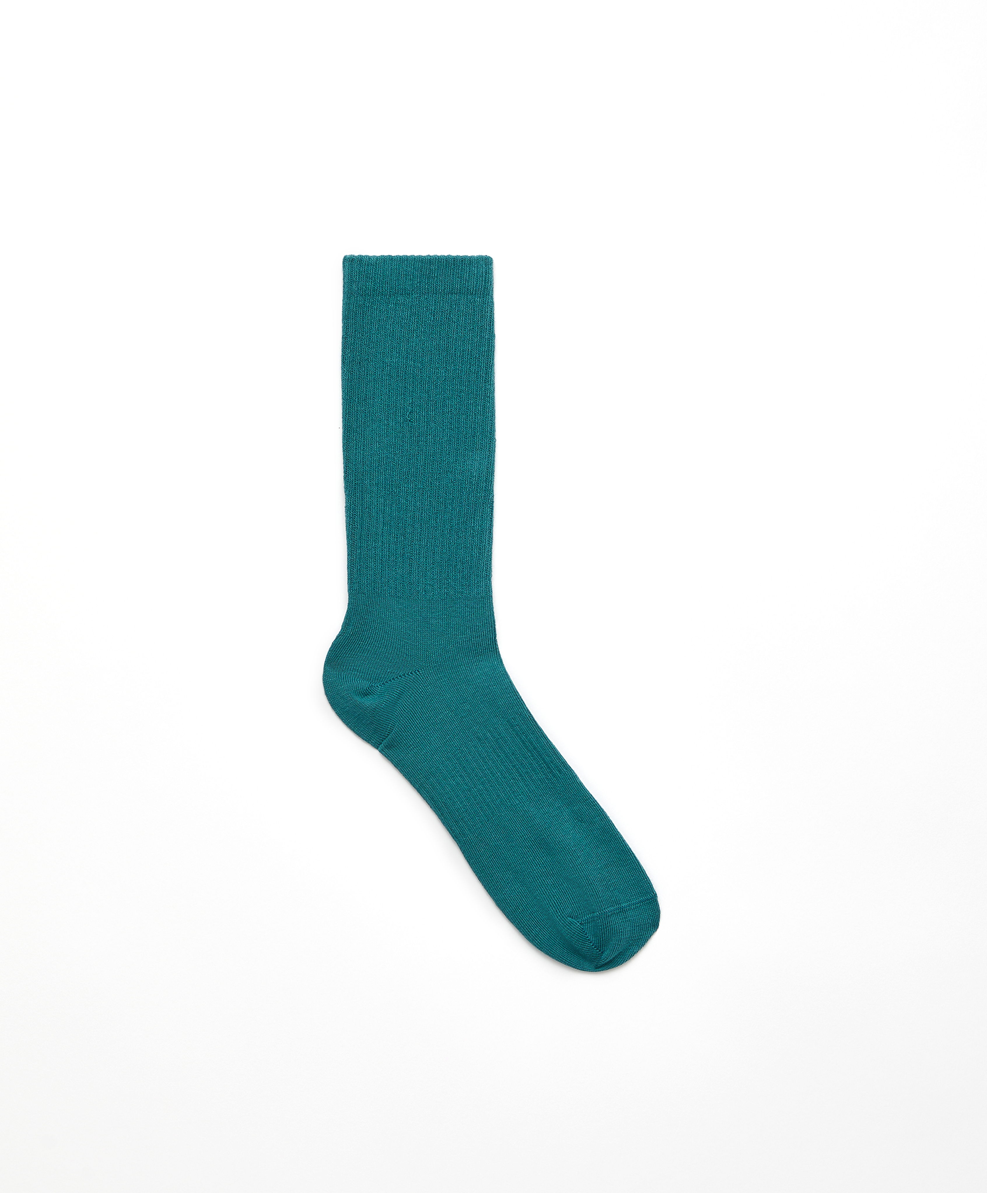 Plain rib classic sports socks in a cotton blend