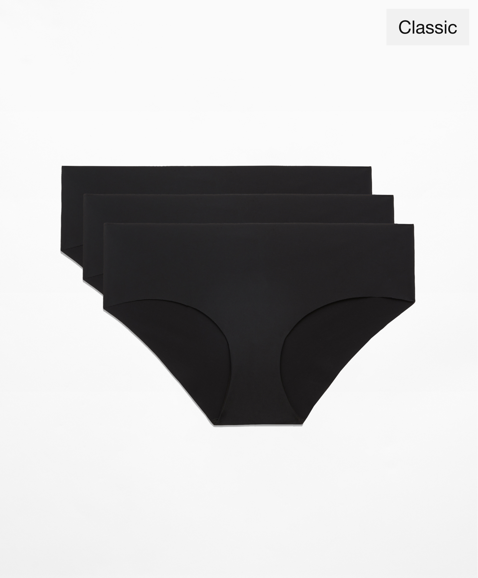 3 seamless soft-touch classic briefs