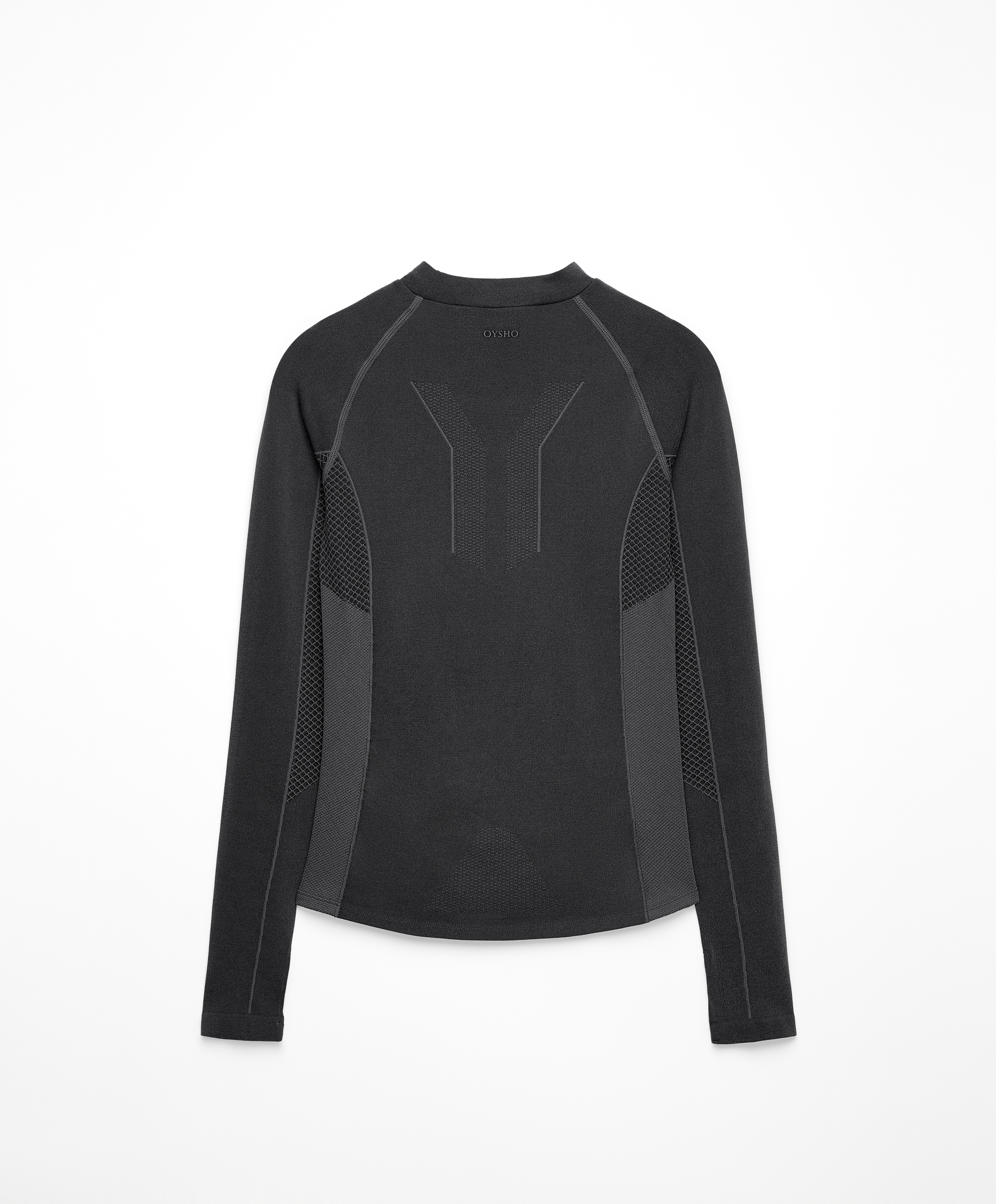 Light warmth seamless long-sleeved technical top