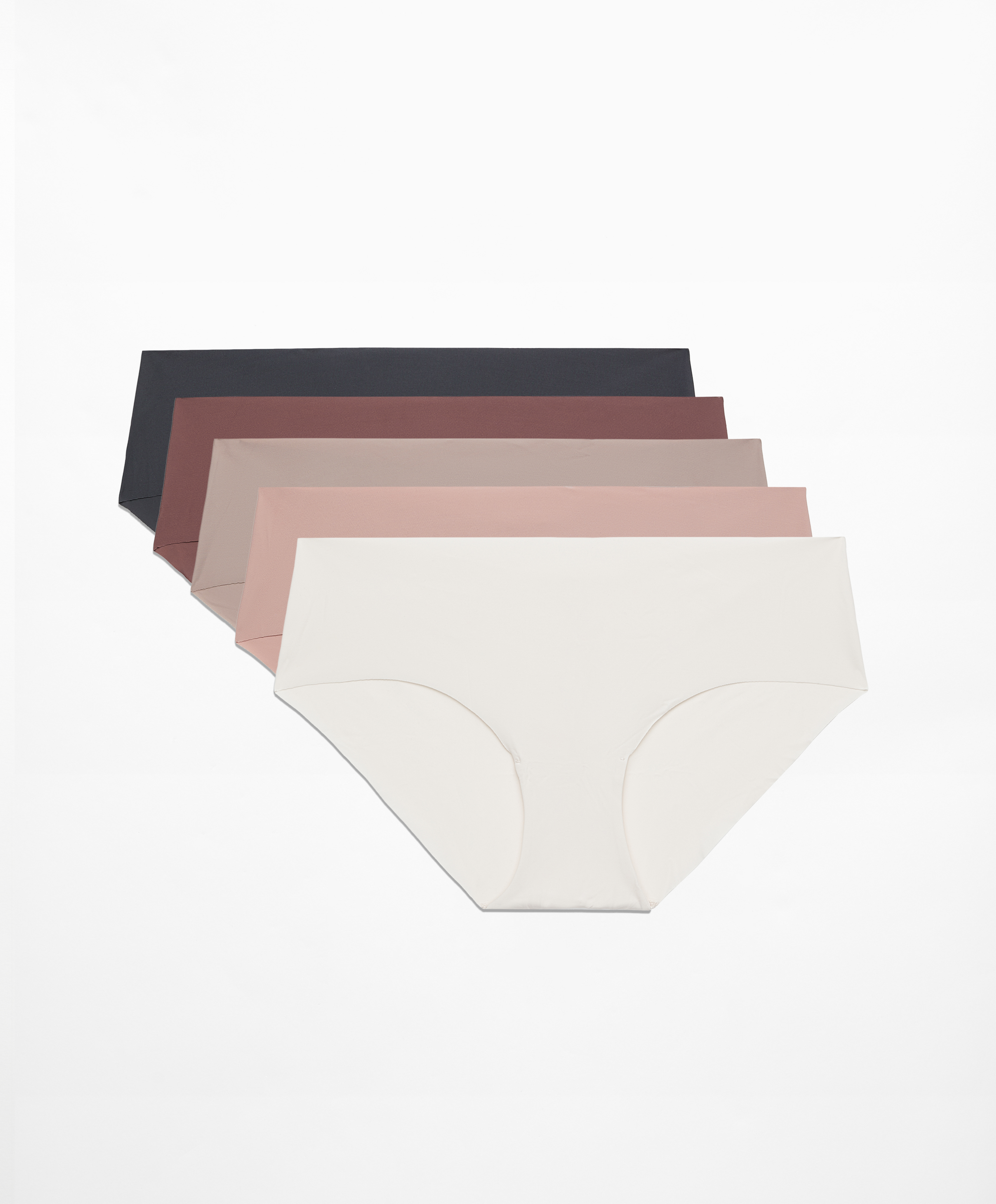 Laser-Cut Mid-Rise Brief, 5-Pack