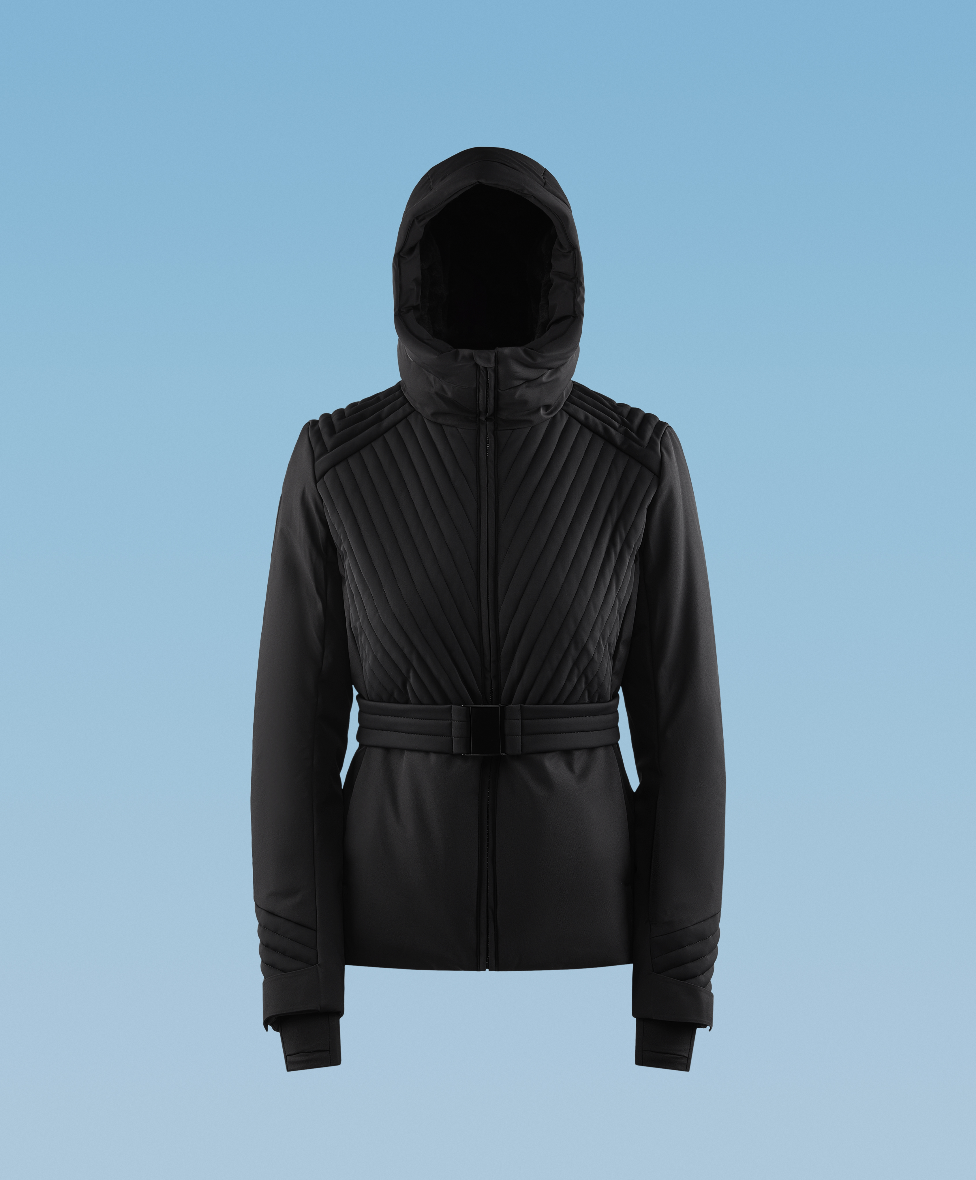 Padded ski clearance jacket