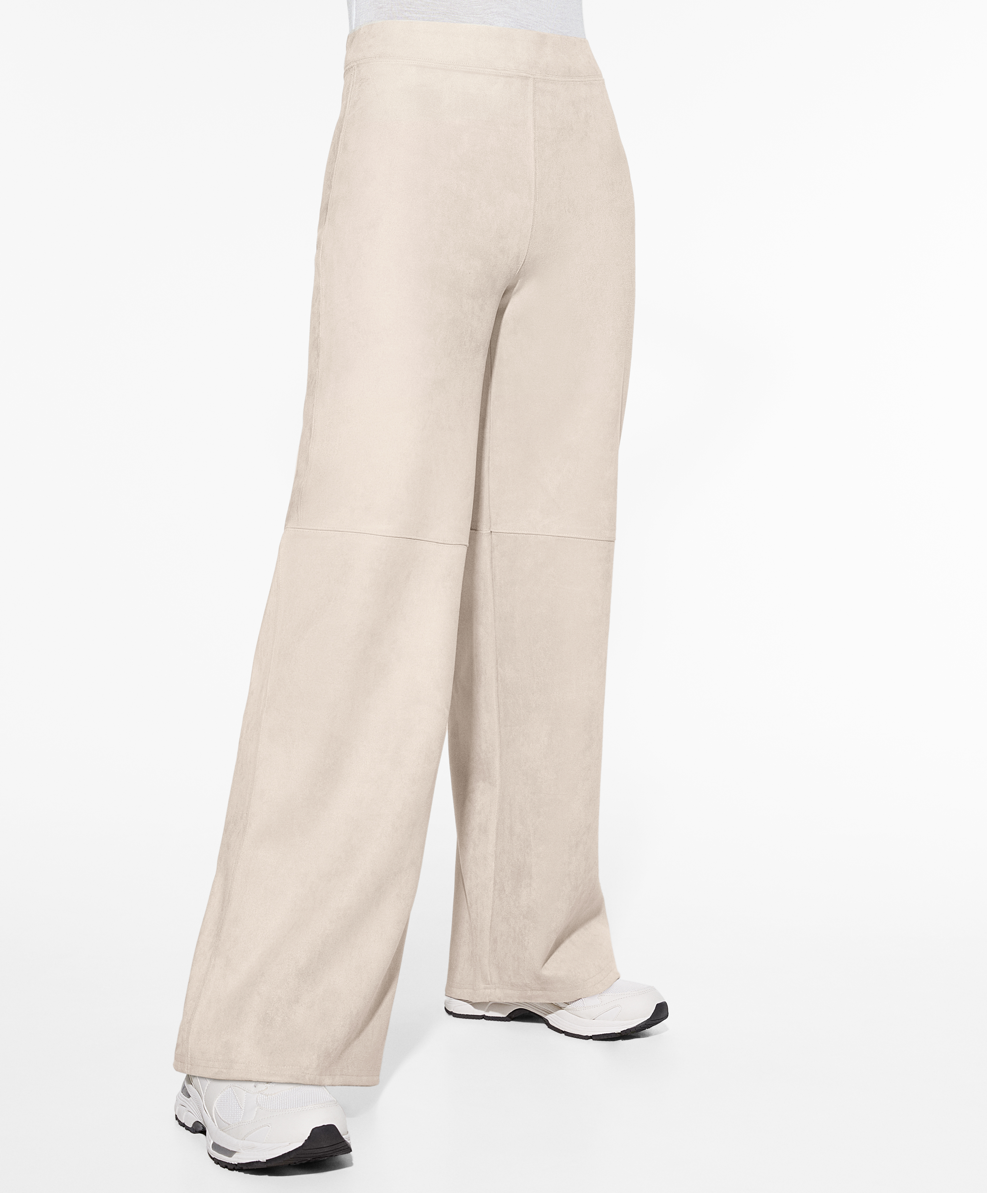 Suede trousers hot sale zara