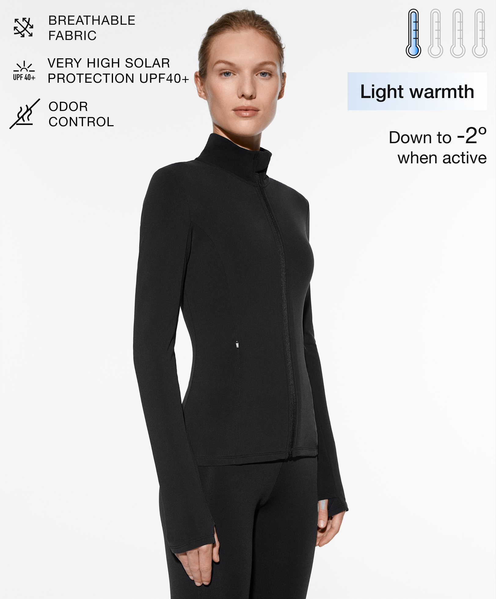 Високотехнологічна куртка light warmth