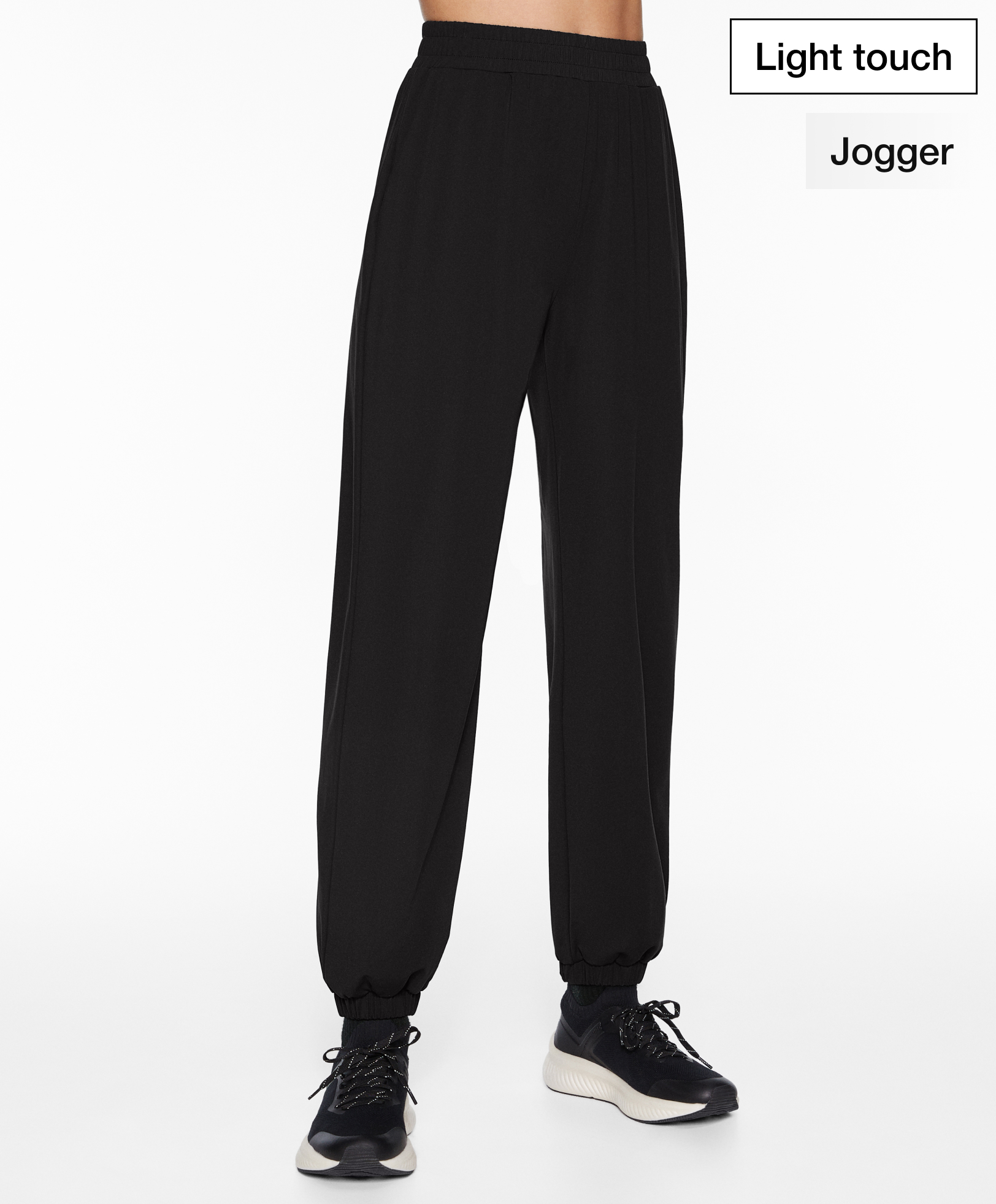 Buy Girls Black Jogger Pant 125301819 in Saudi Arabia