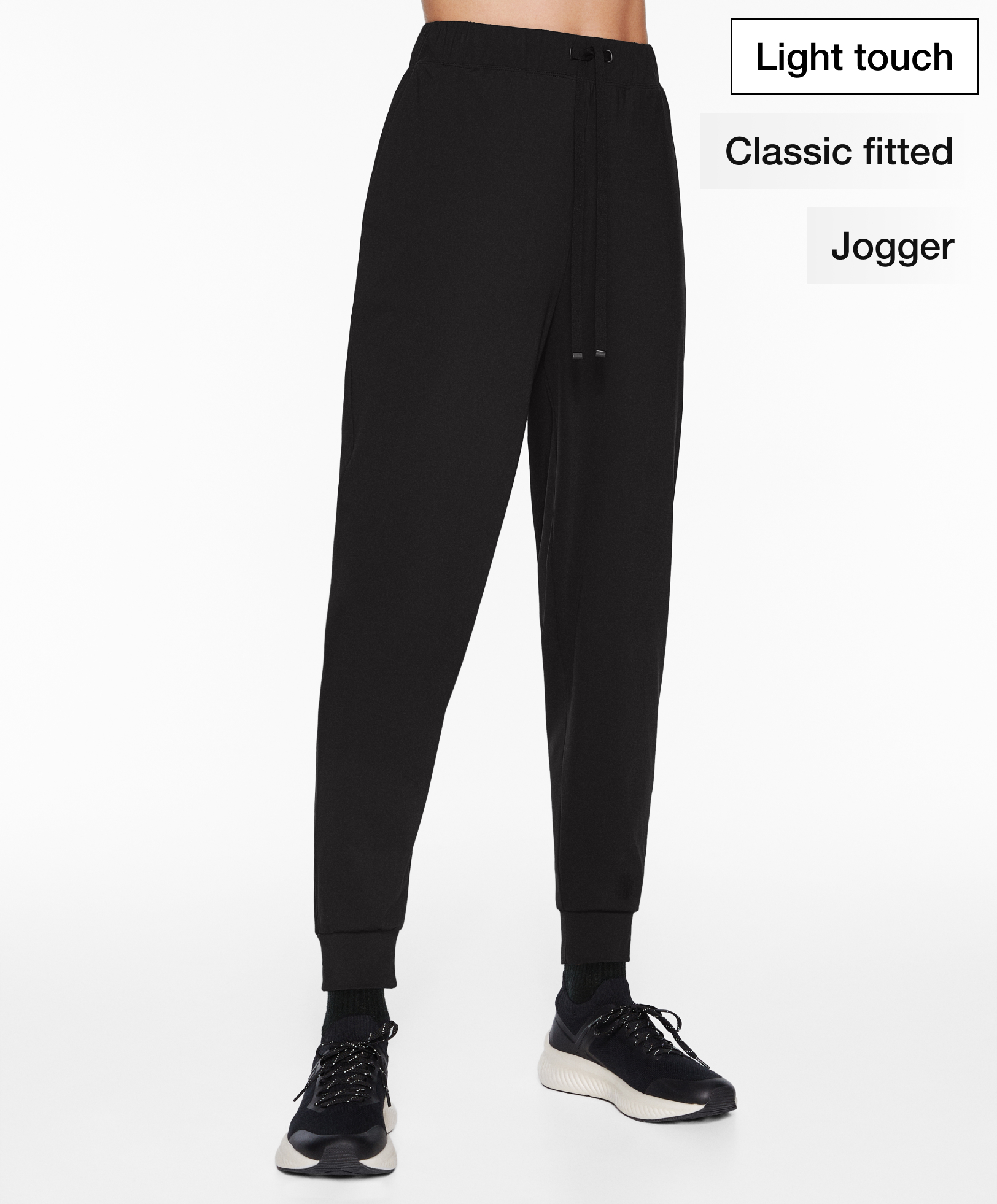 Pantalon jogger classic fitted light touch