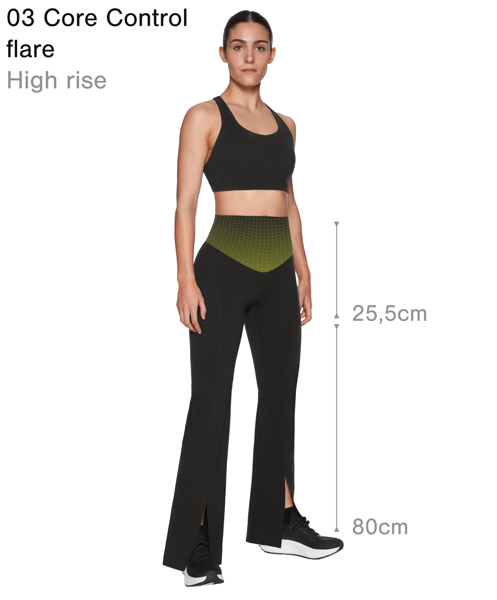 Core Control Compressive super-high-rise leggings