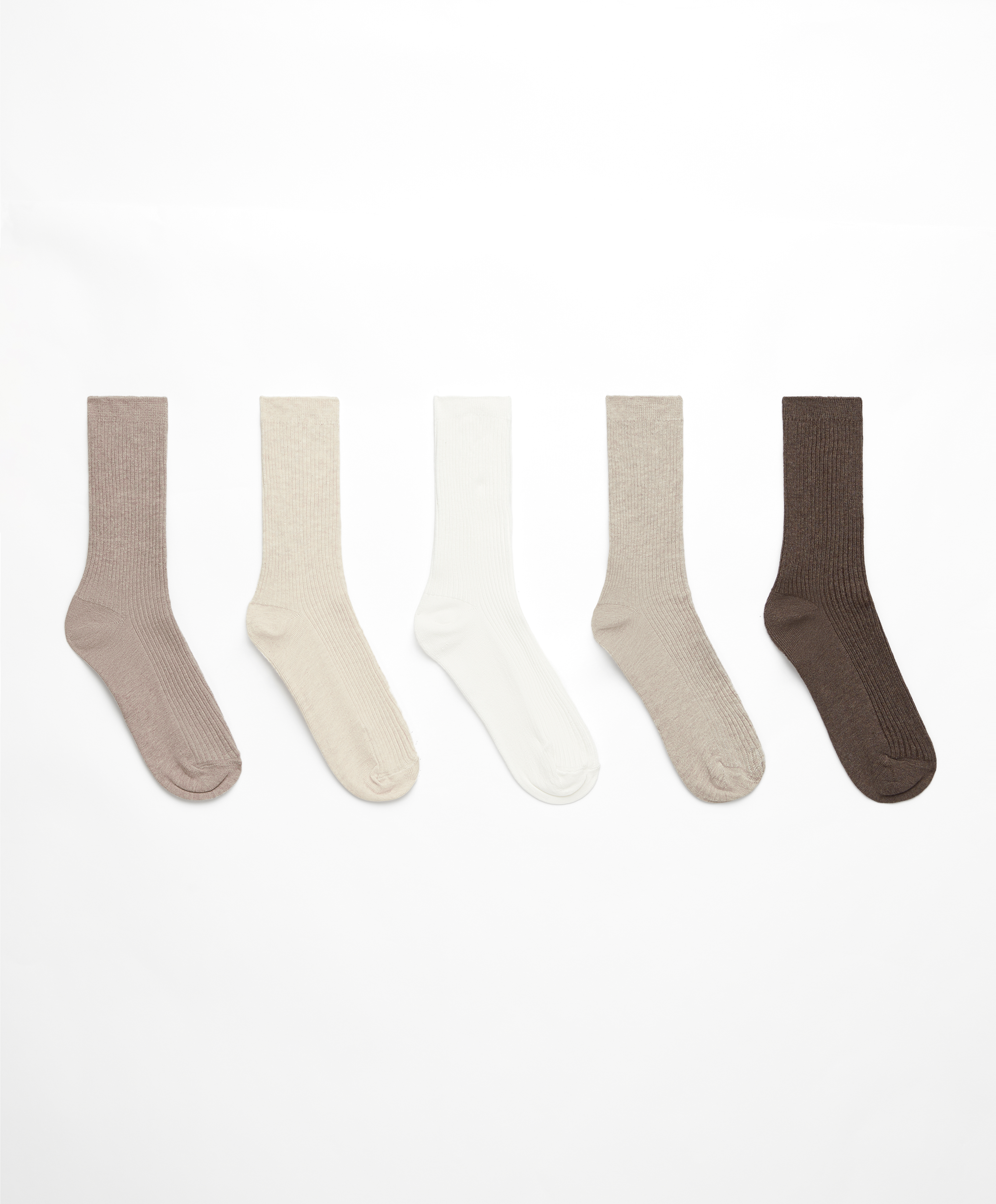 5 paires de chaussettes classic c tel es avec coton OYSHO Czech