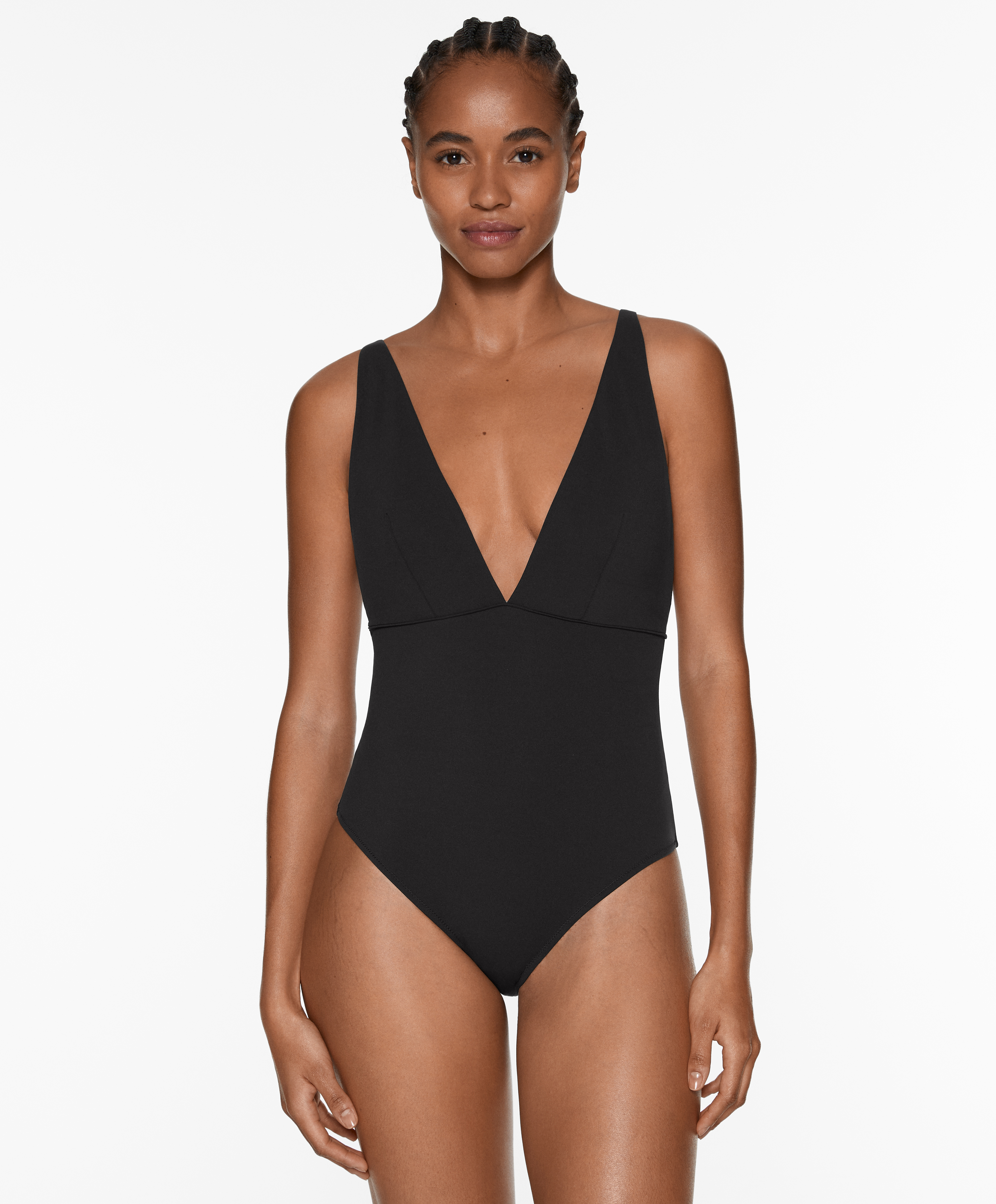 Compressive triangle swimsuit | OYSHO United States