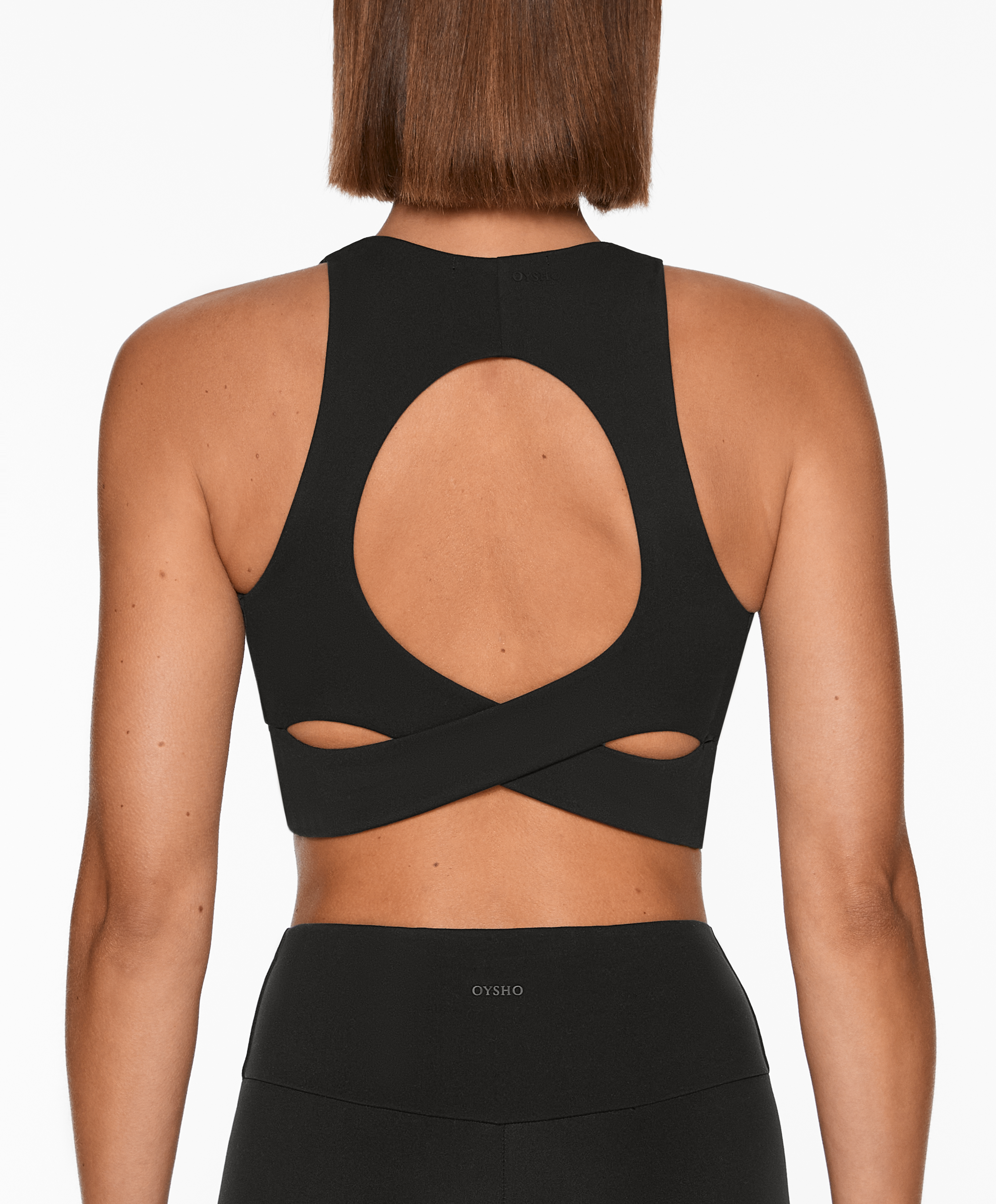 Full back sales sports bra