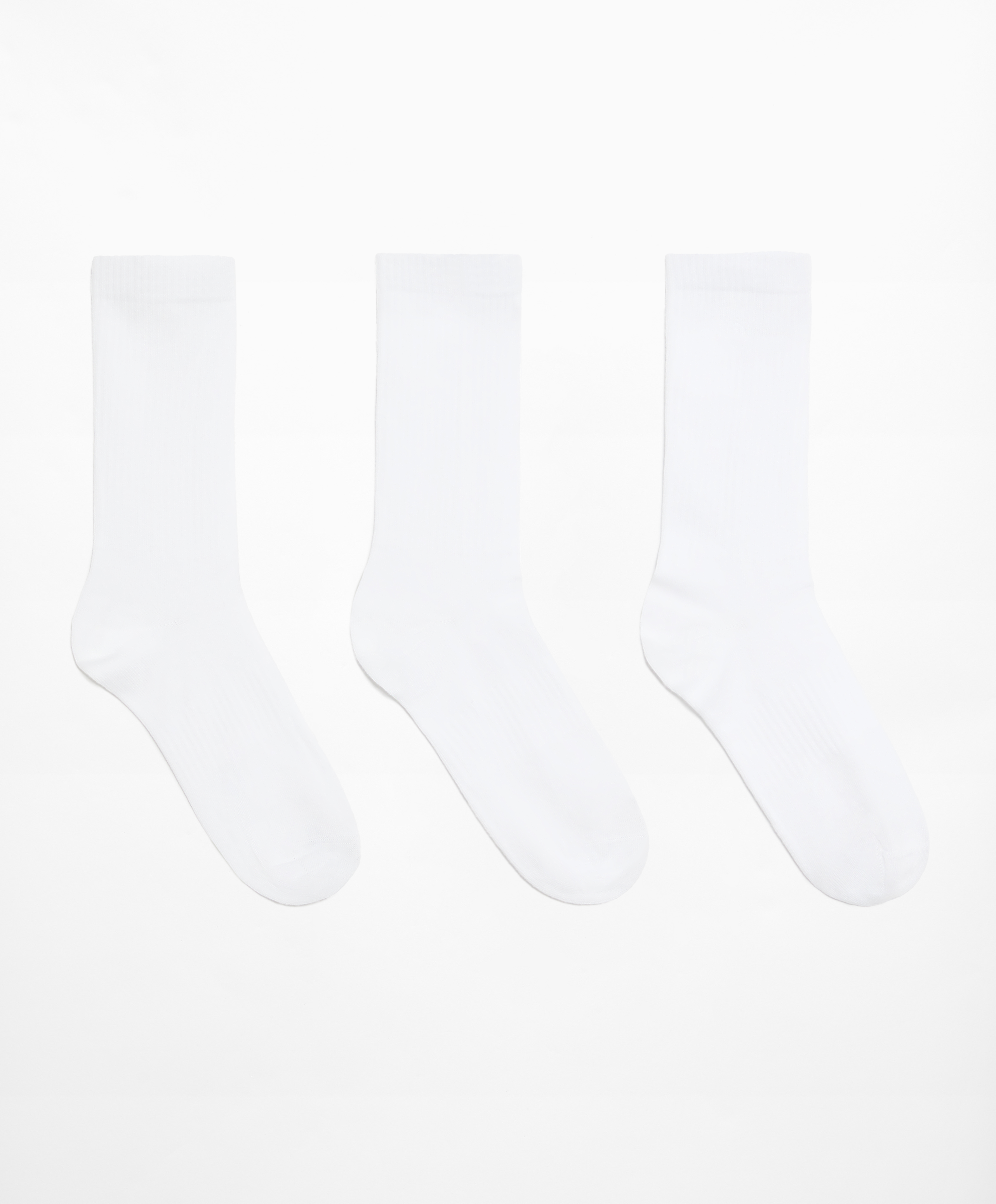 Plain white on sale sports socks