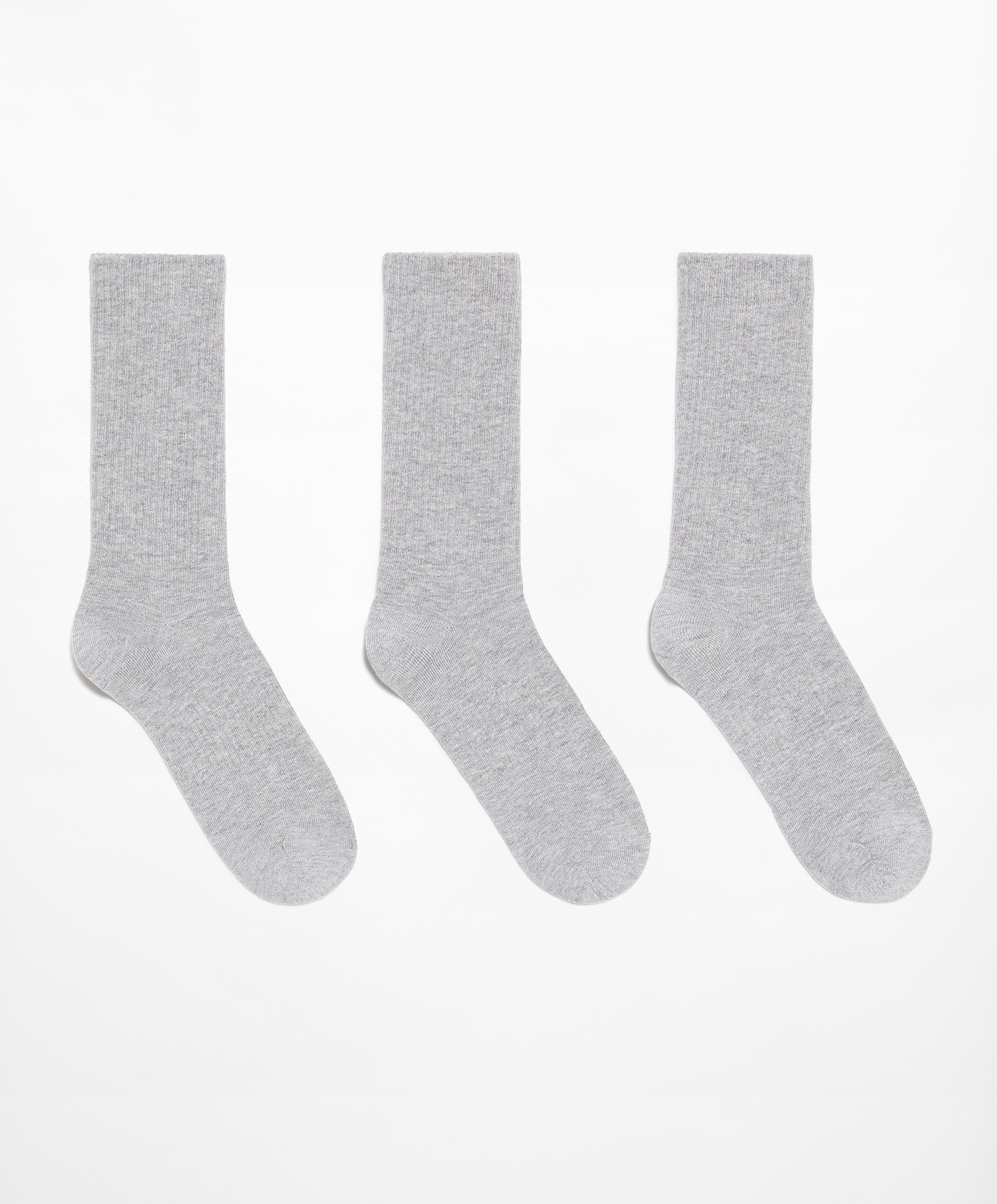 3 pairs of classic sports socks with cotton