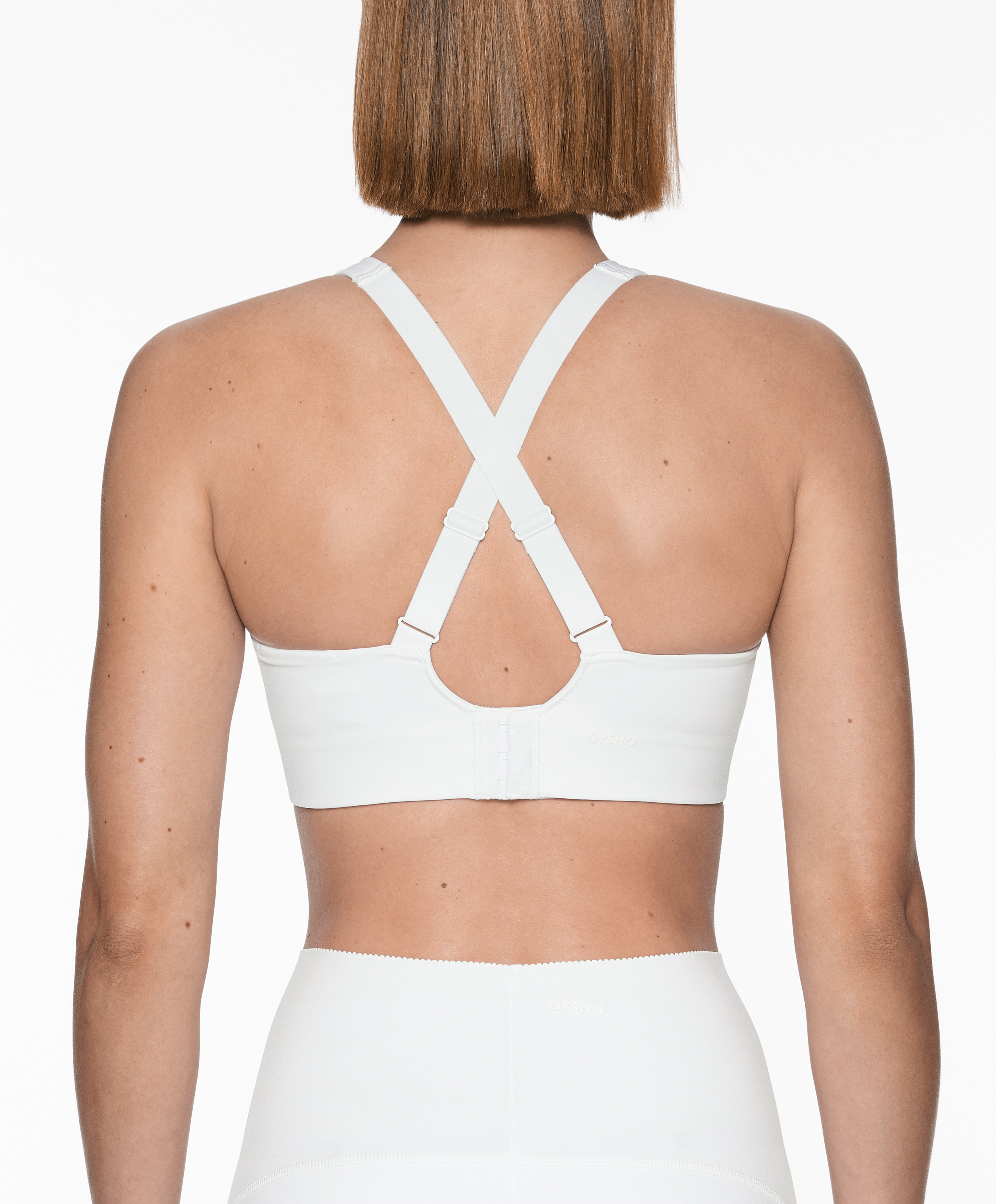 Mesh sports bra - Sport bras - By products - OYSHO SPORT